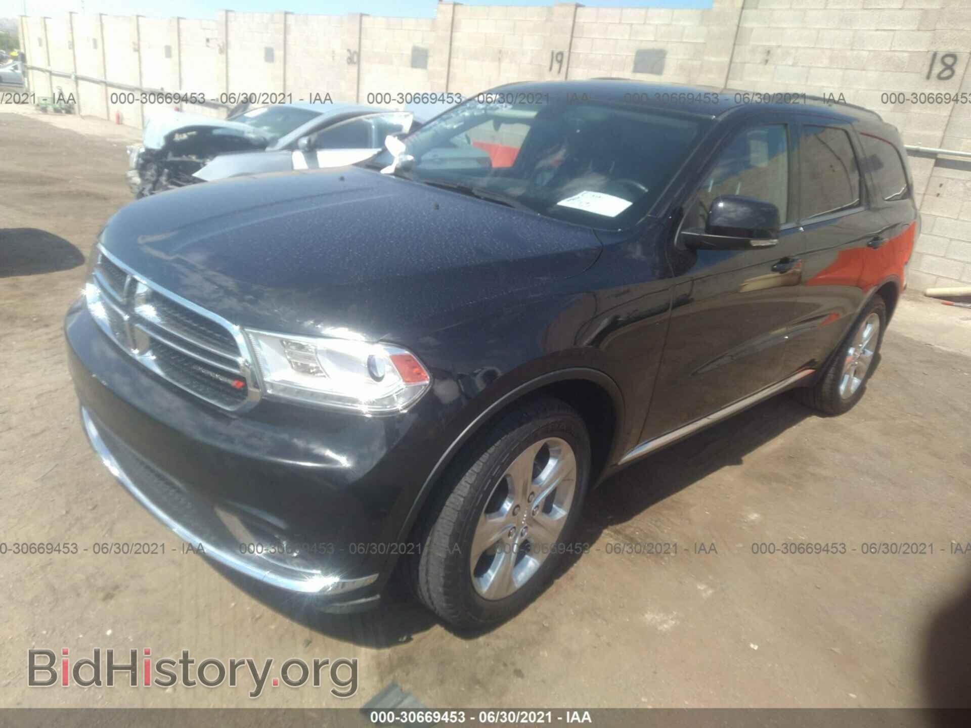 2014 DODGE DURANGO - VIN: 1C4RDHDG6EC318020 - Фото 2
