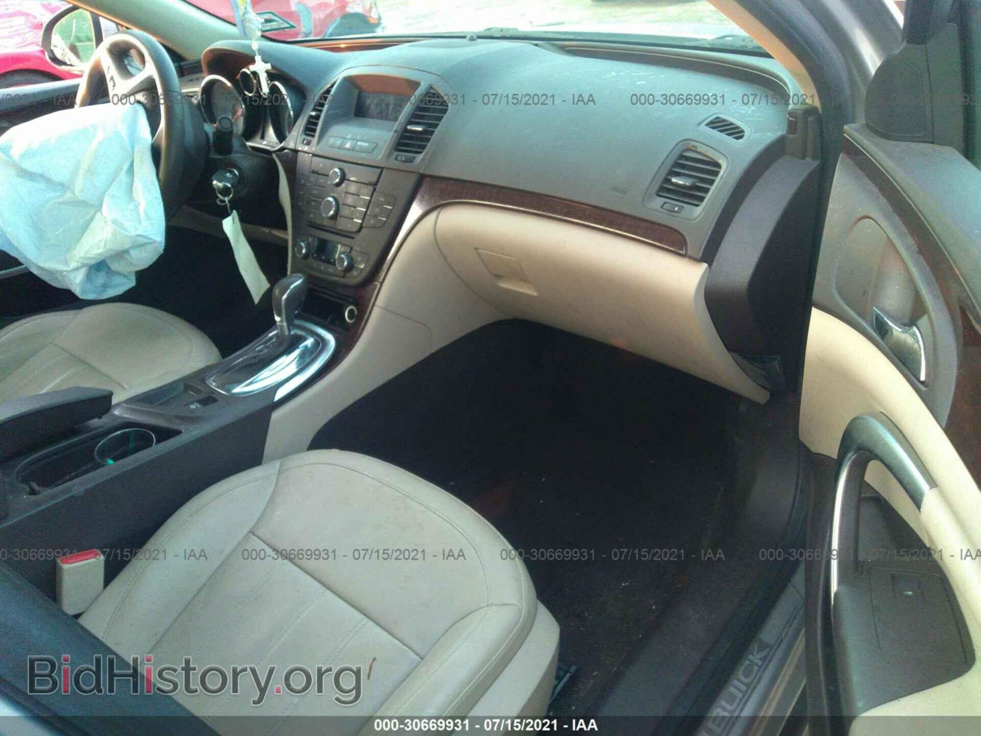 2011 BUICK REGAL - VIN: W04GN5EC2B1002372 - Фото 5