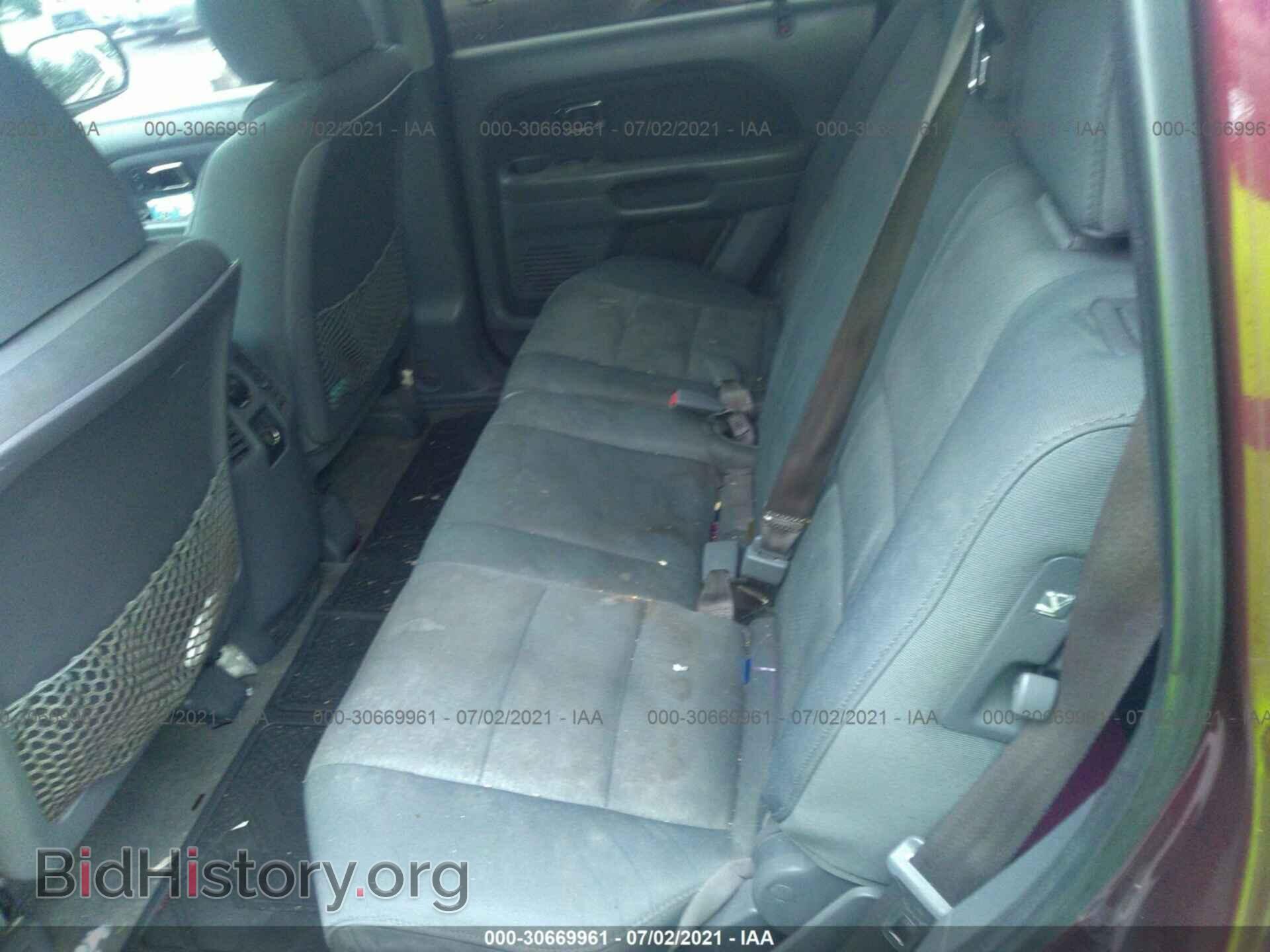 2007 HONDA PILOT - VIN: 5FNYF28117B015886 - Фото 8