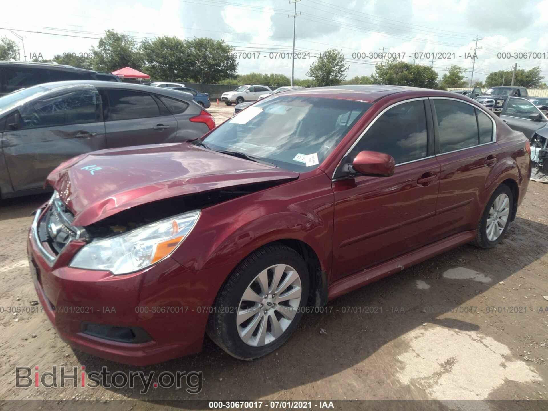2012 SUBARU LEGACY - VIN: 4S3BMDK63C2038840 - Фото 2