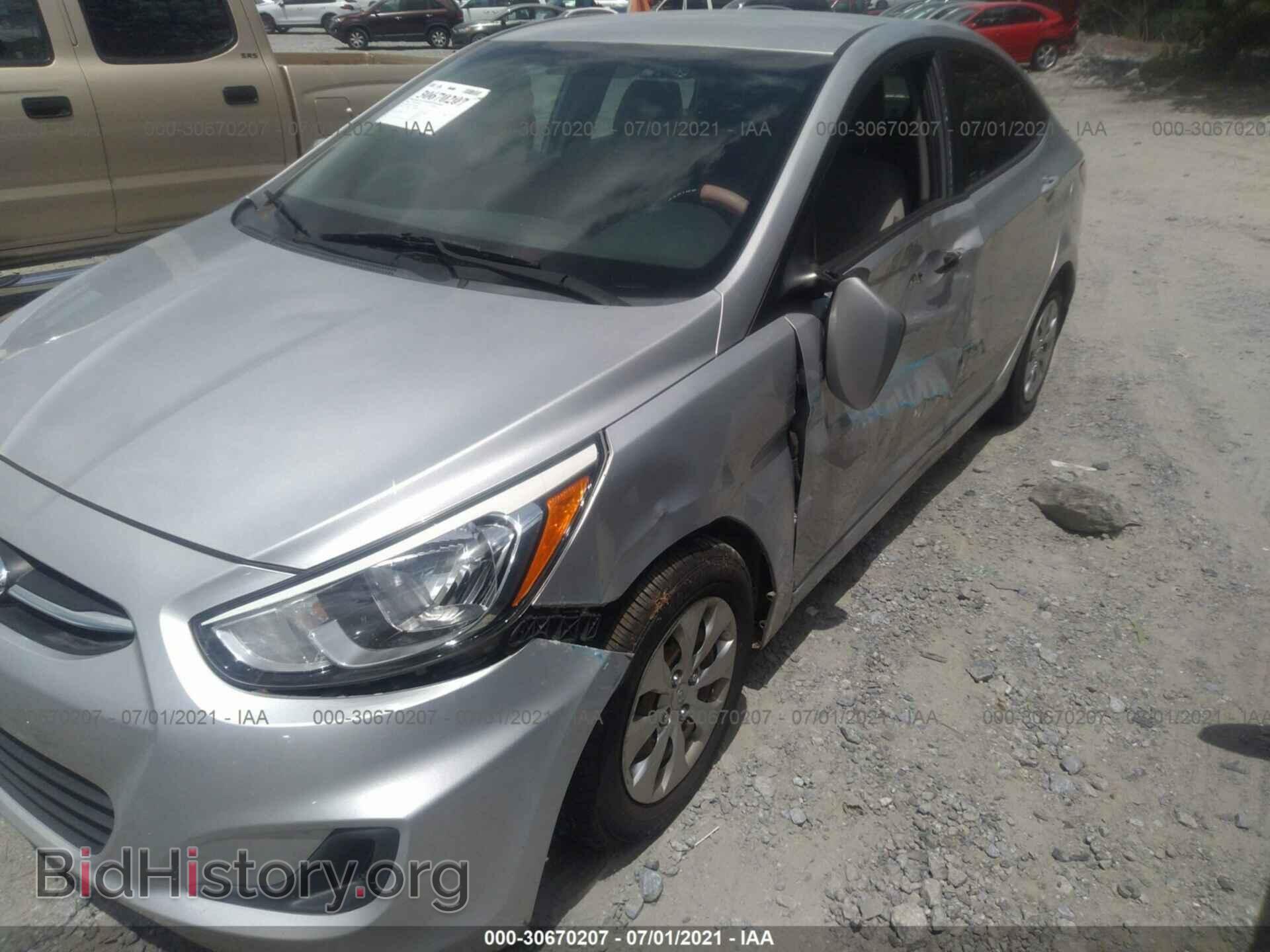 2016 HYUNDAI ACCENT - VIN: KMHCT4AE1GU948962 - Фото 6