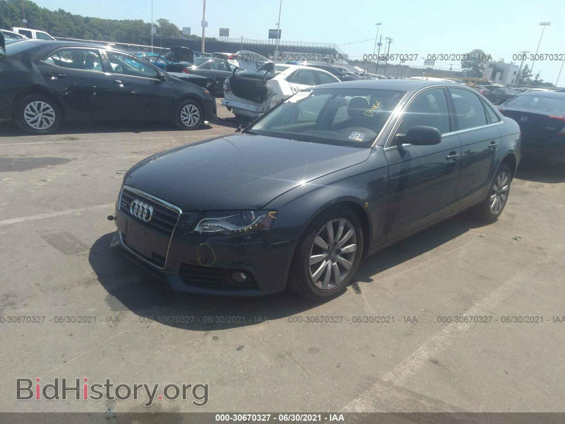 2011 AUDI A4 - VIN: WAUFFAFL8BN007152 - Photo 2