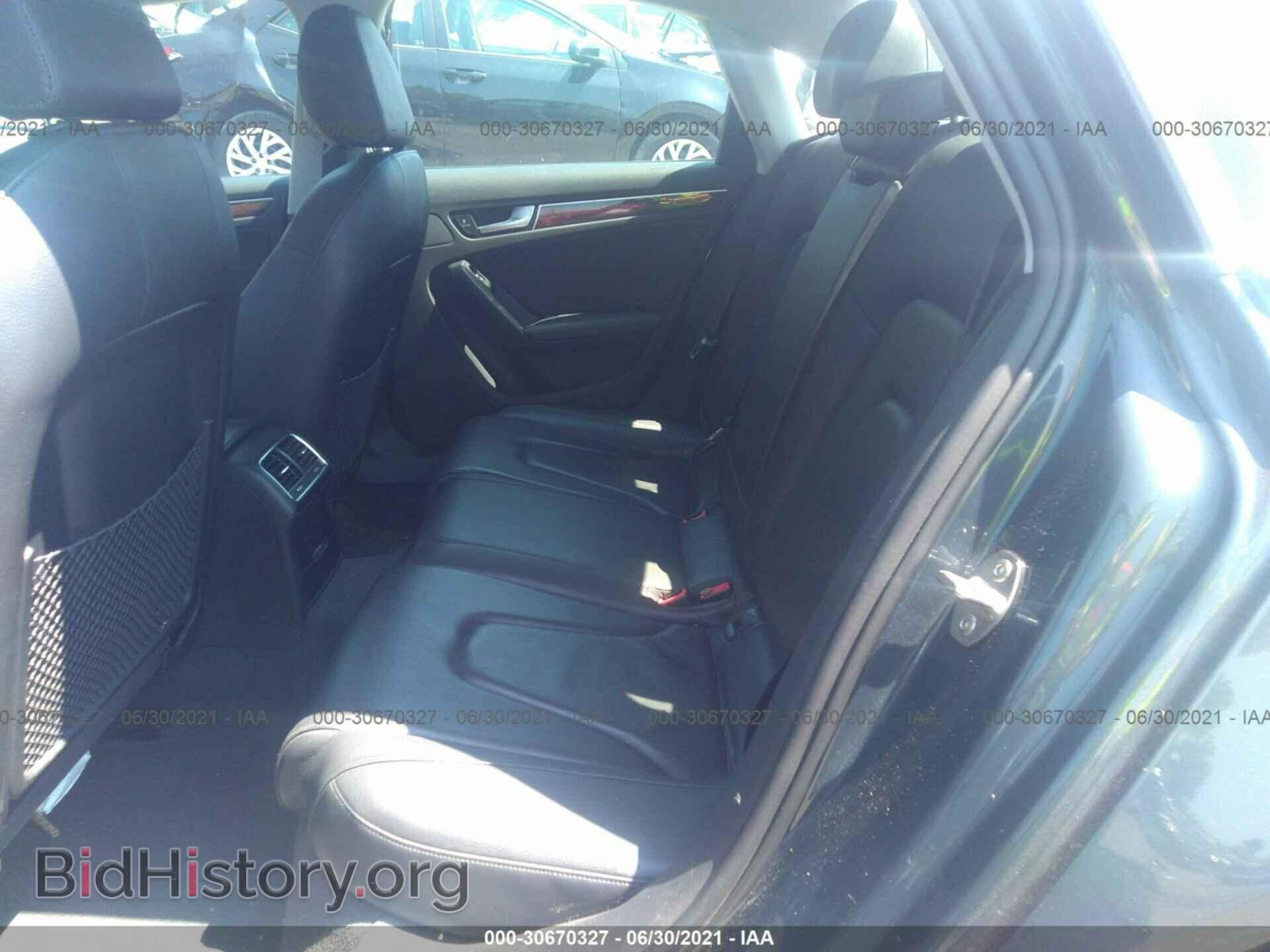 2011 AUDI A4 - VIN: WAUFFAFL8BN007152 - Photo 8