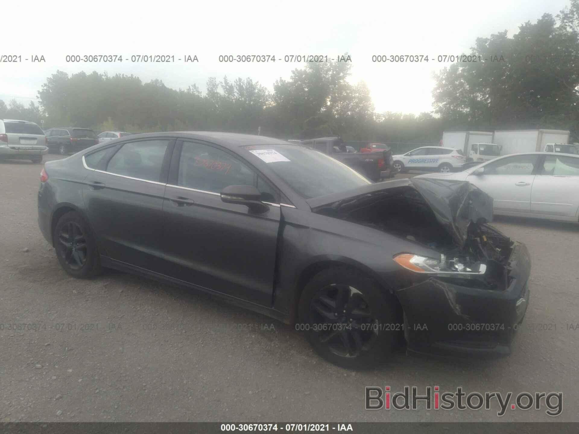 Photo 1FA6P0HD9G5129483 - FORD FUSION 2016