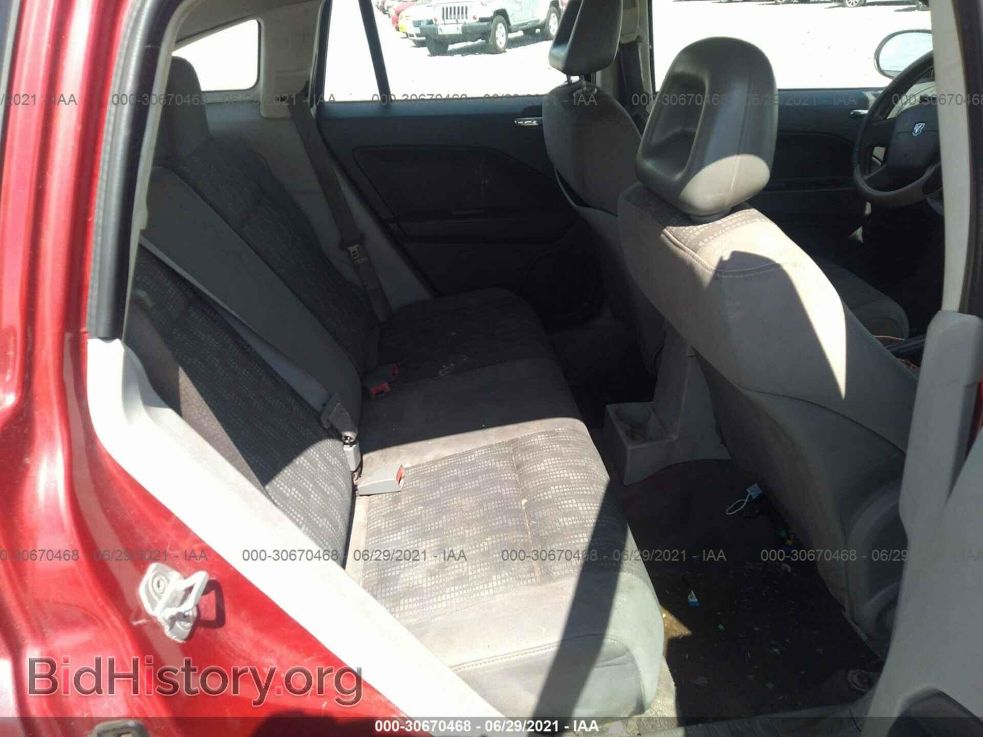 2007 DODGE CALIBER - VIN: 1B3HB48B57D529183 - Фото 8