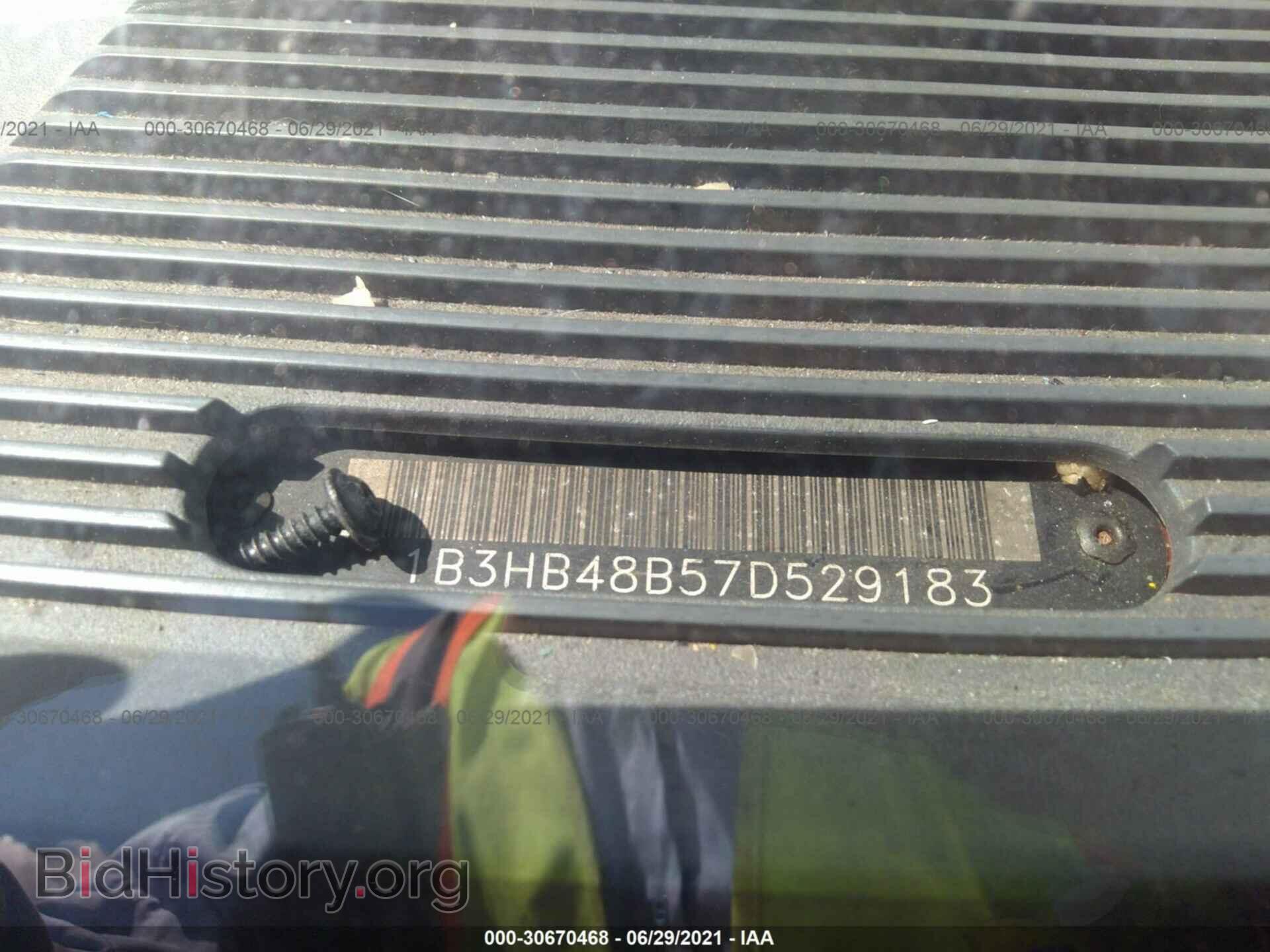 2007 DODGE CALIBER - VIN: 1B3HB48B57D529183 - Фото 9