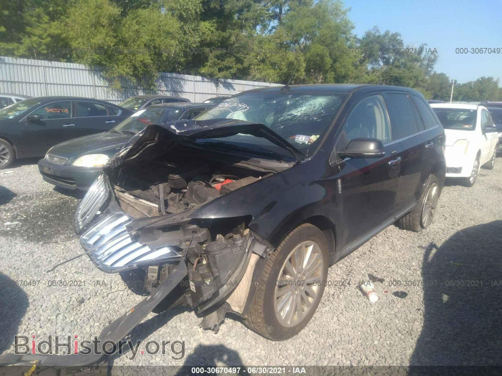 2013 LINCOLN MKX - VIN: 2LMDJ8JK1DBL38881 - Фото 2