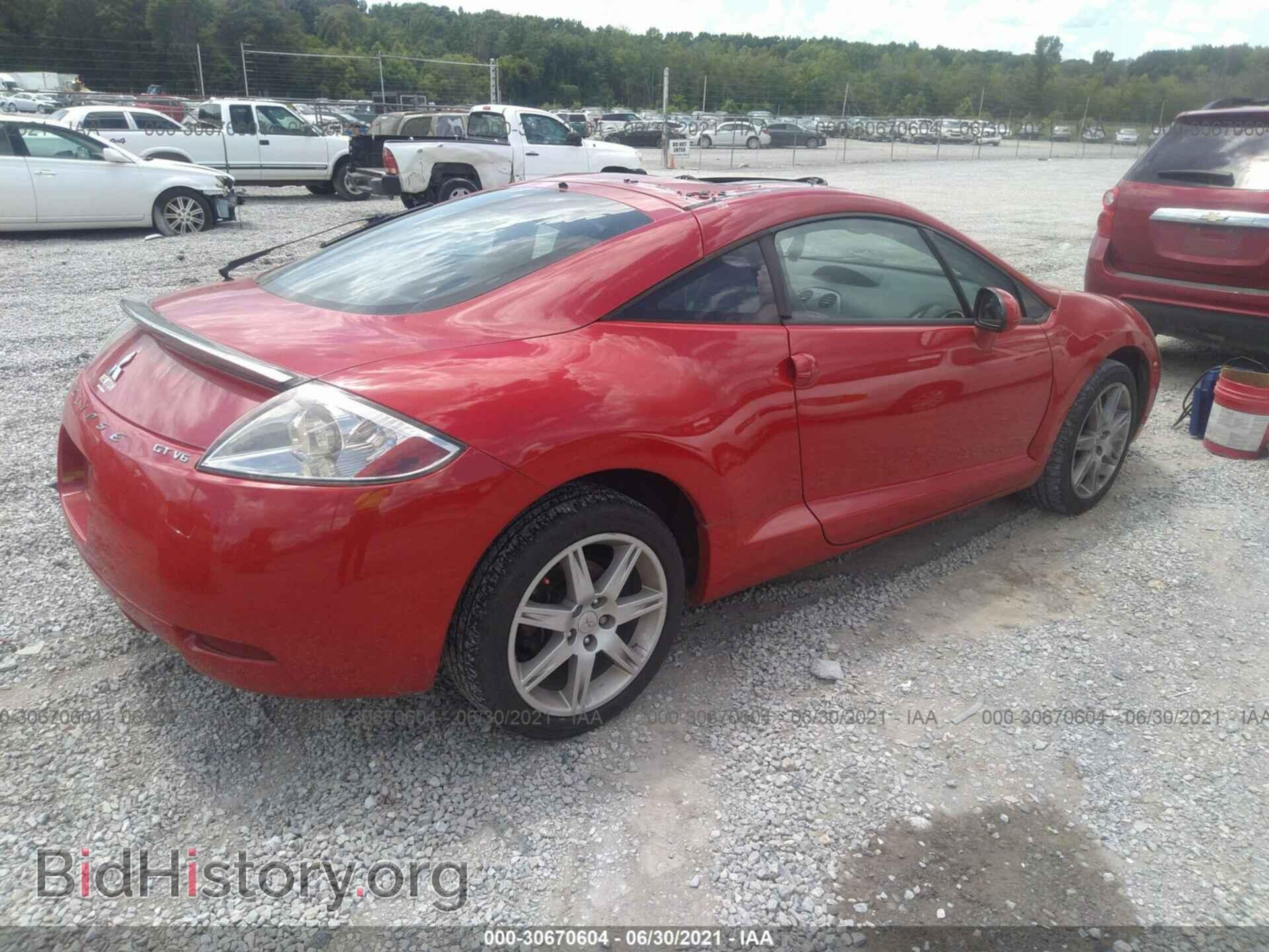 2007 MITSUBISHI ECLIPSE - VIN: 4A3AK34T87E013707 - Photo 4