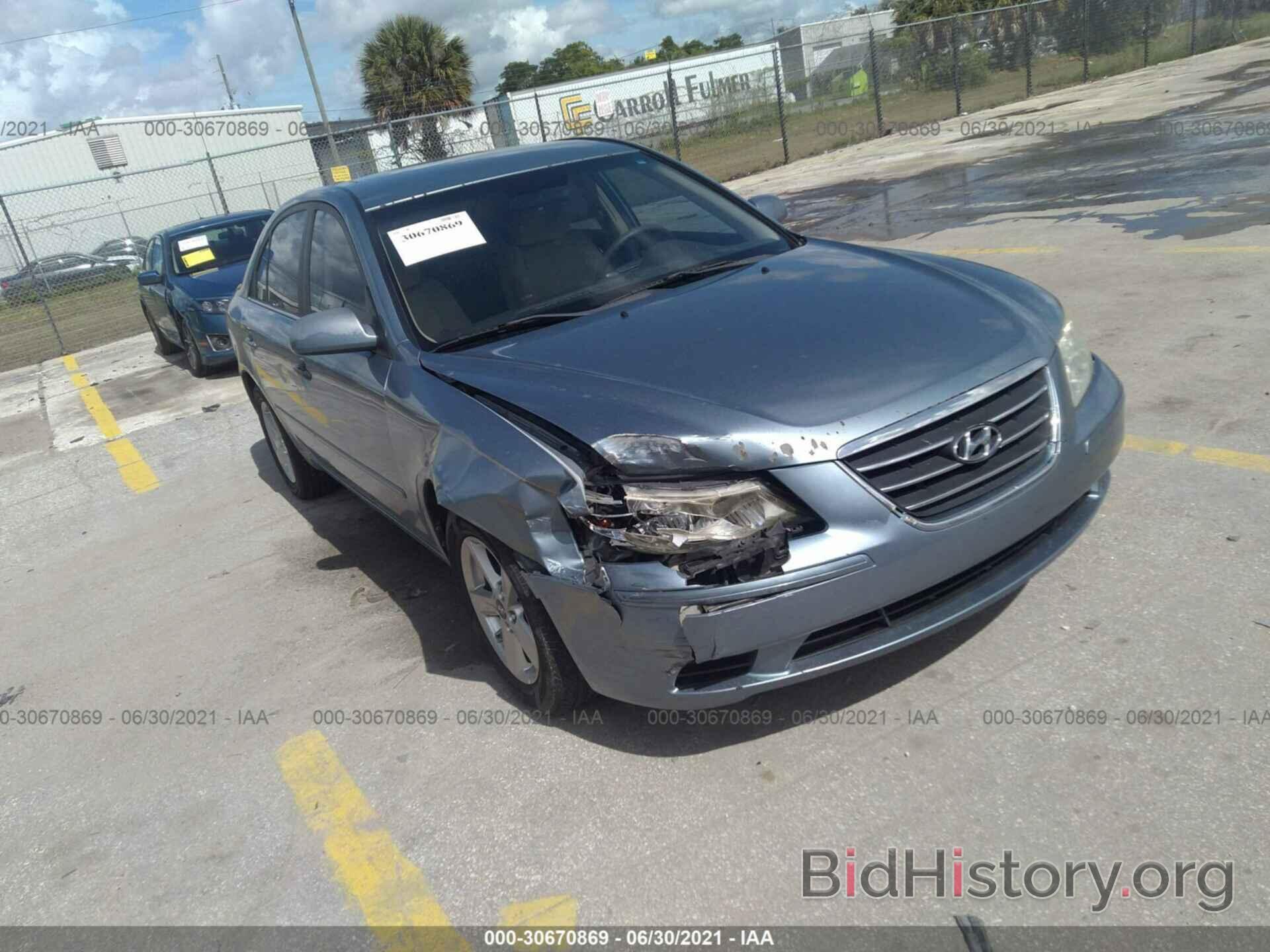 Photo 5NPET46C49H500832 - HYUNDAI SONATA 2009