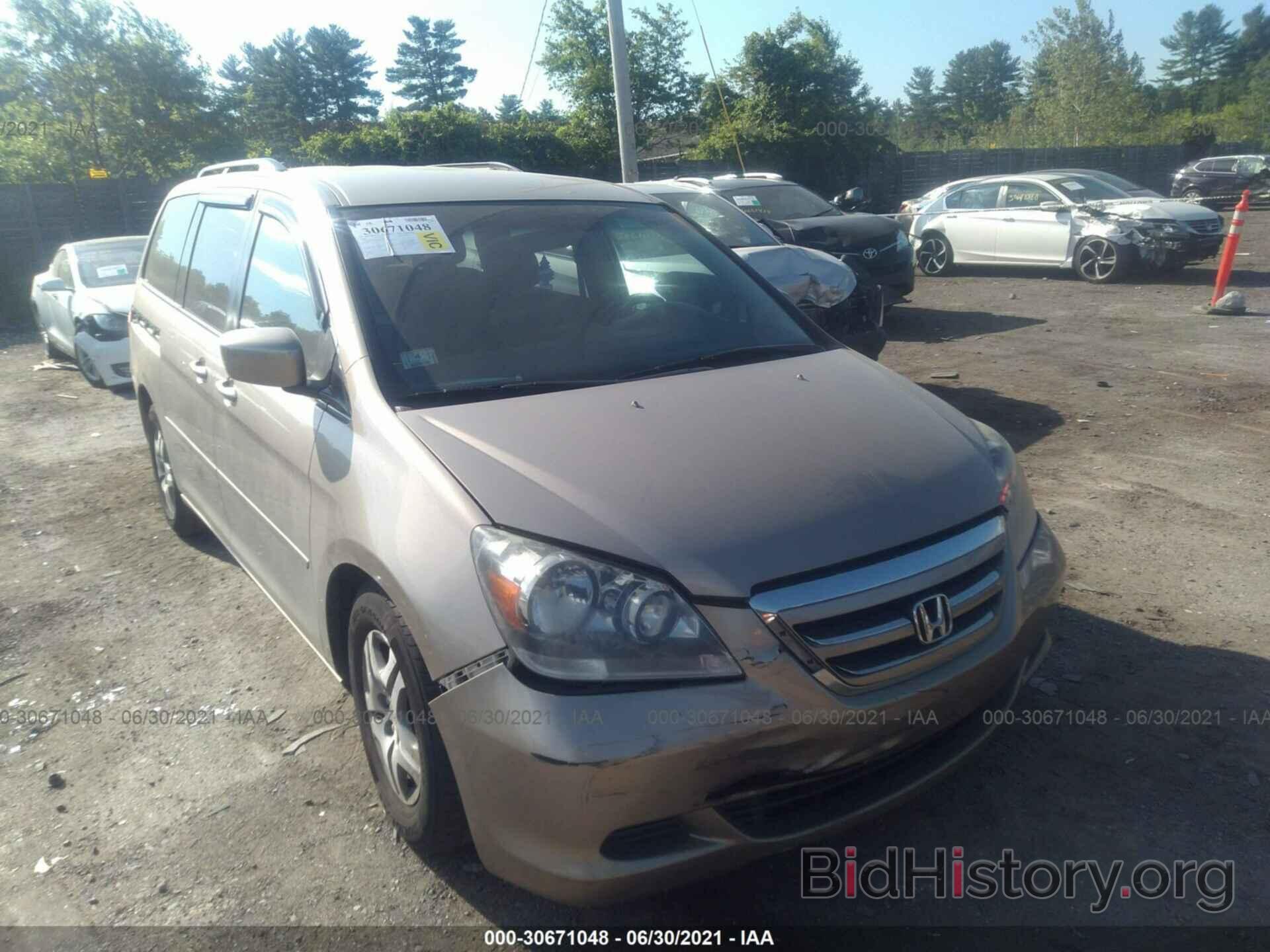 Photo 5FNRL38406B449096 - HONDA ODYSSEY 2006