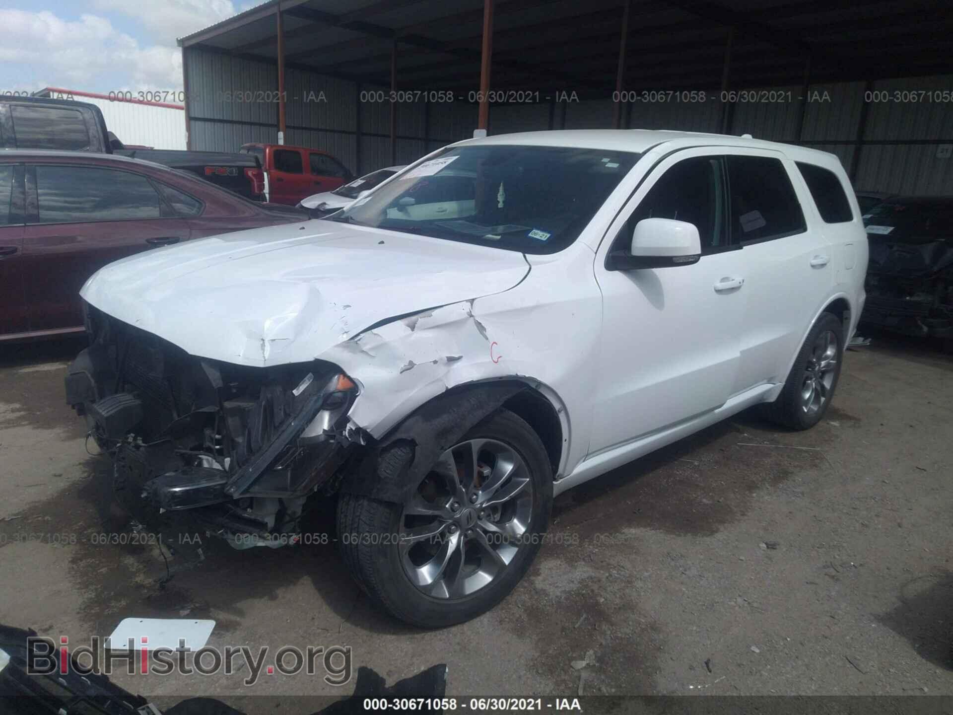 2019 DODGE DURANGO - VIN: 1C4RDHDG9KC647337 - Фото 2