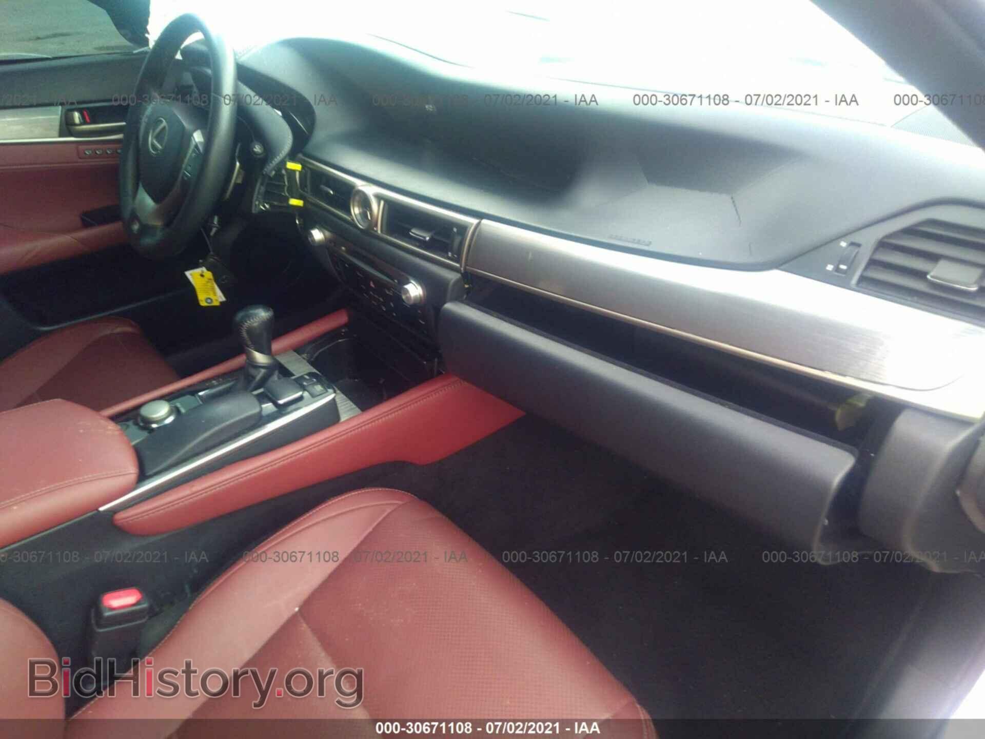 2014 LEXUS GS 350 - VIN: JTHBE1BL8E5032162 - Фото 5