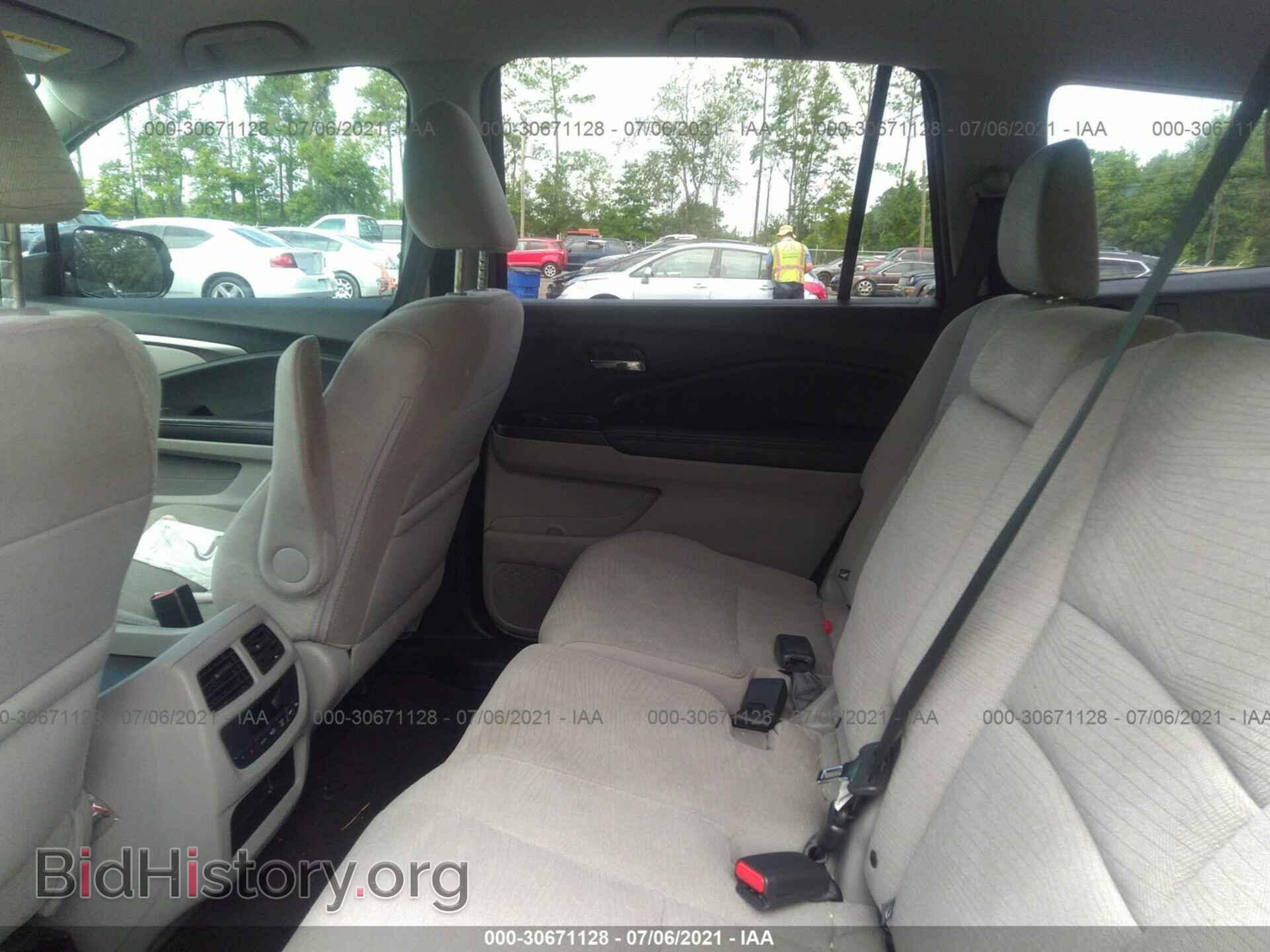 2017 HONDA PILOT - VIN: 5FNYF6H33HB080393 - Photo 8