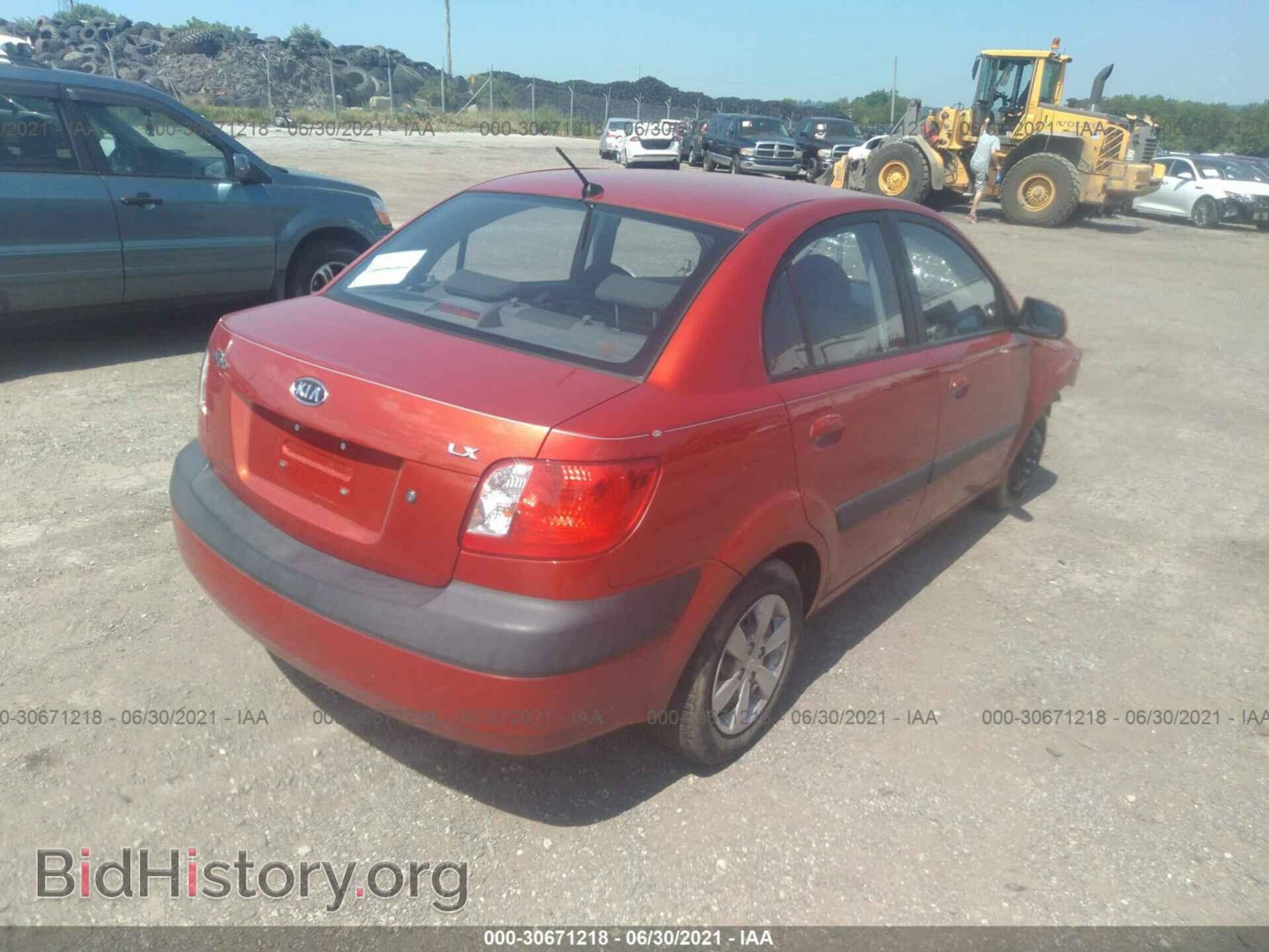 2008 KIA RIO - VIN: KNADE123486299062 - Фото 4