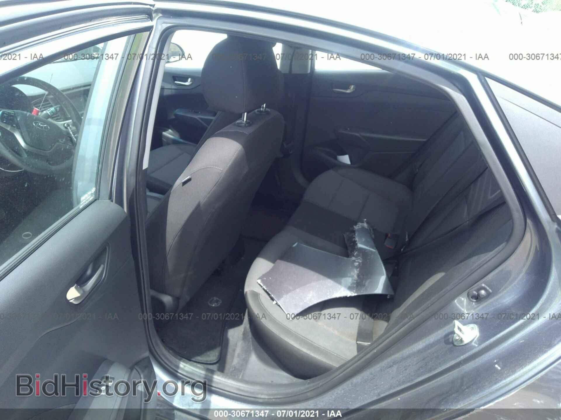 2018 HYUNDAI ACCENT - VIN: 3KPC24A3XJE033457 - Фото 8