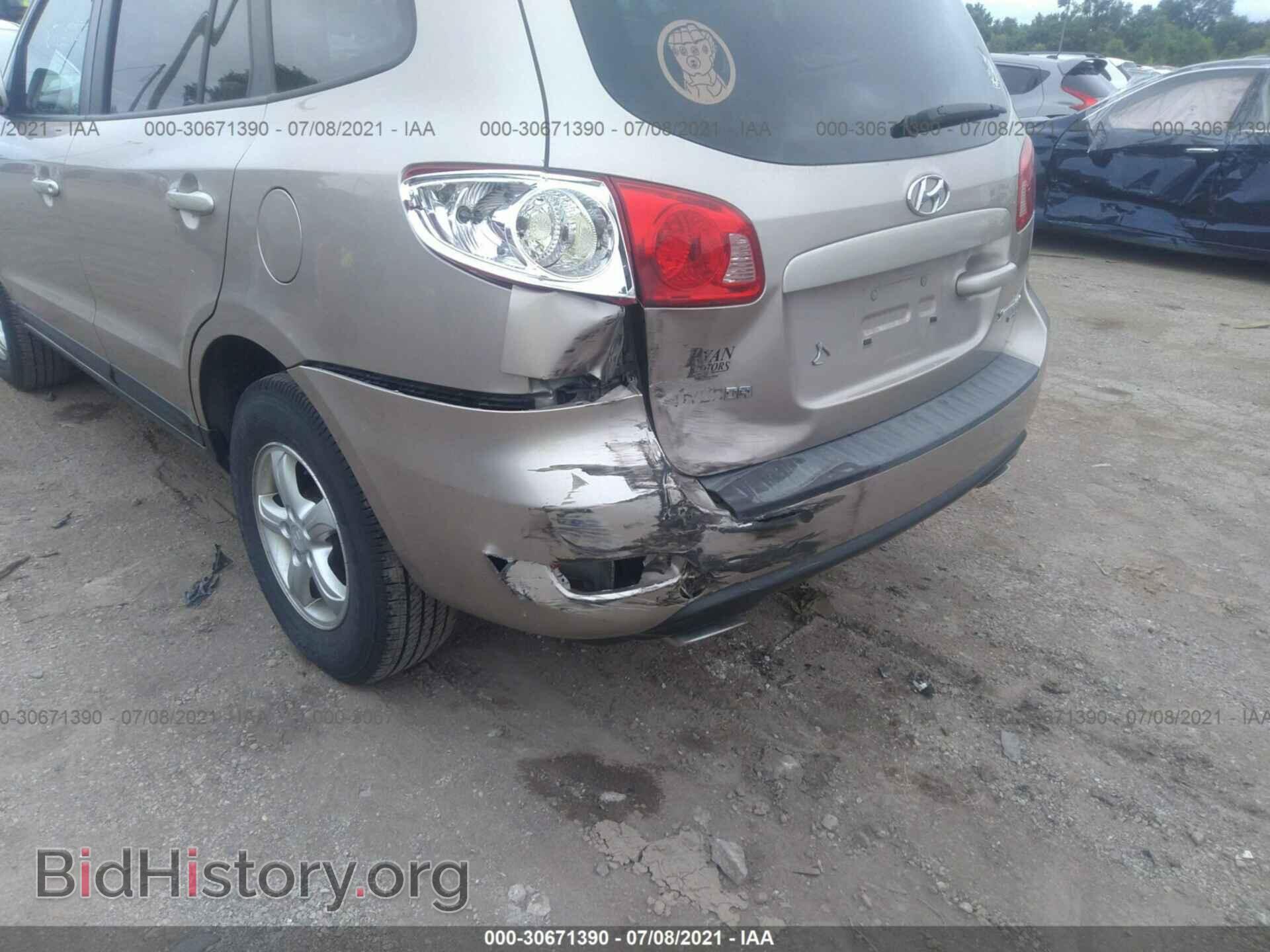 2007 HYUNDAI SANTA FE - VIN: 5NMSG73D17H068295 - Фото 6