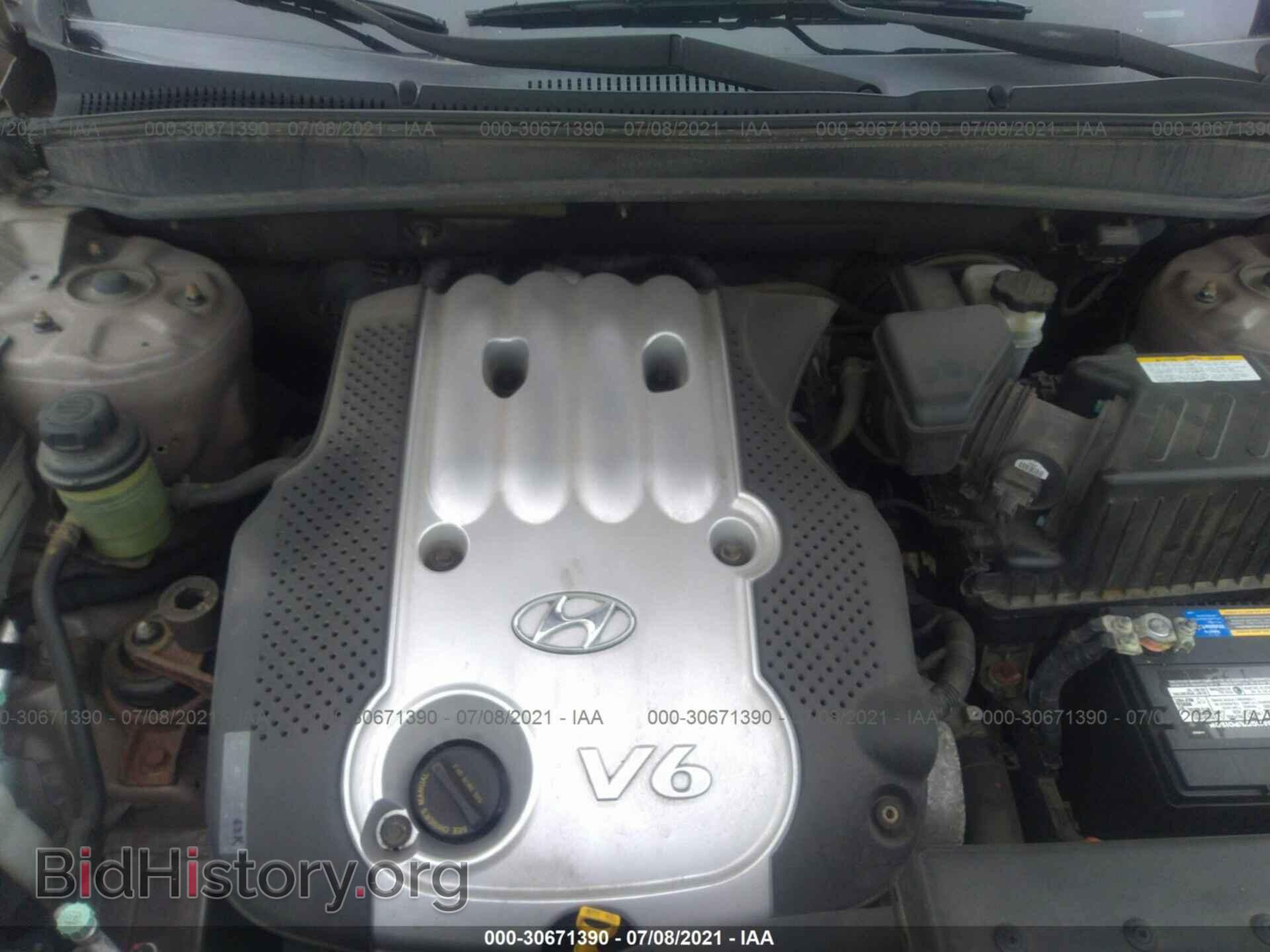 2007 HYUNDAI SANTA FE - VIN: 5NMSG73D17H068295 - Фото 10