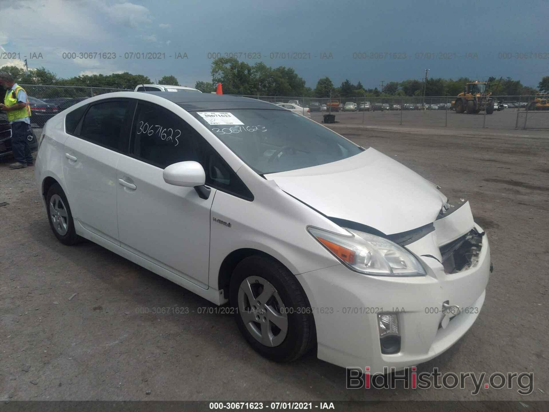 Photo JTDKN3DU9B0299886 - TOYOTA PRIUS 2011