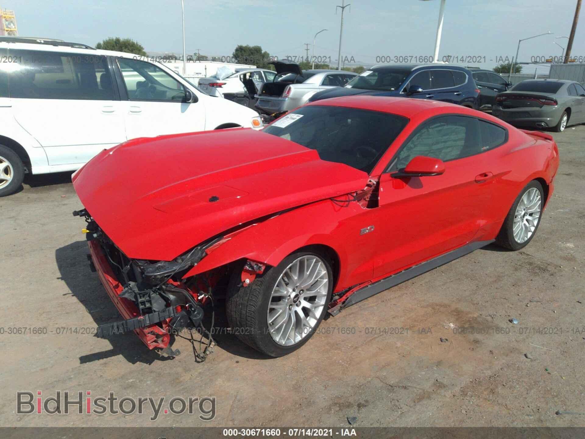 2016 FORD MUSTANG - VIN: 1FA6P8CF3G5230929 - Фото 2