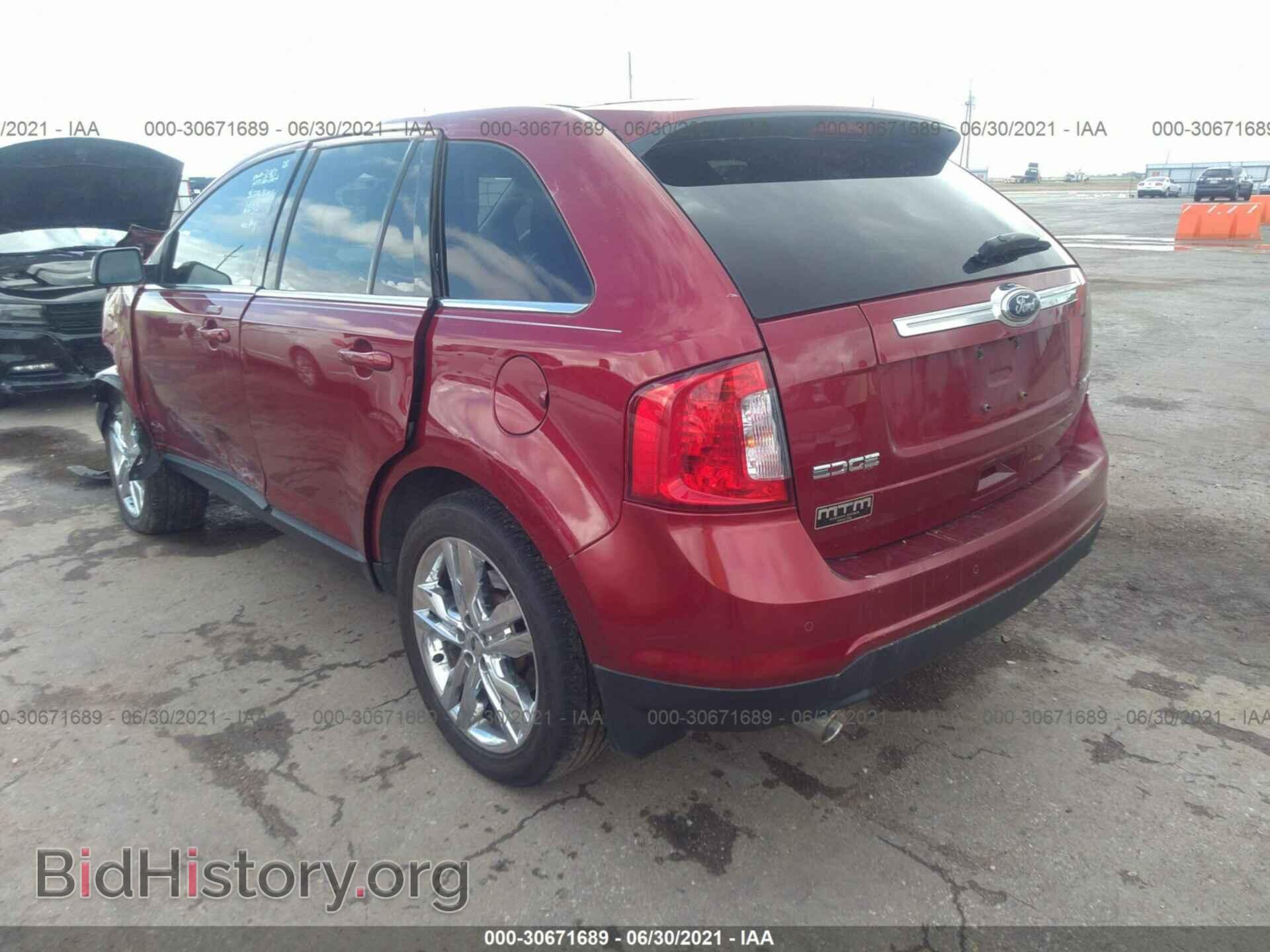2014 FORD EDGE - VIN: 2FMDK3KC3EBA37419 - Фото 3