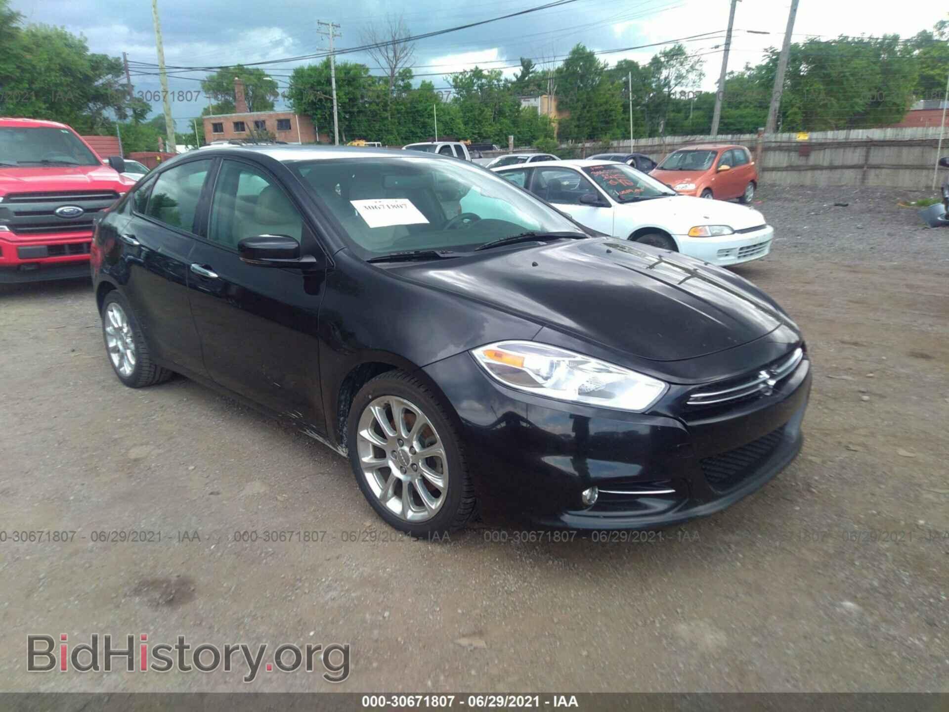 Photo 1C3CDFCH8DD176254 - DODGE DART 2013