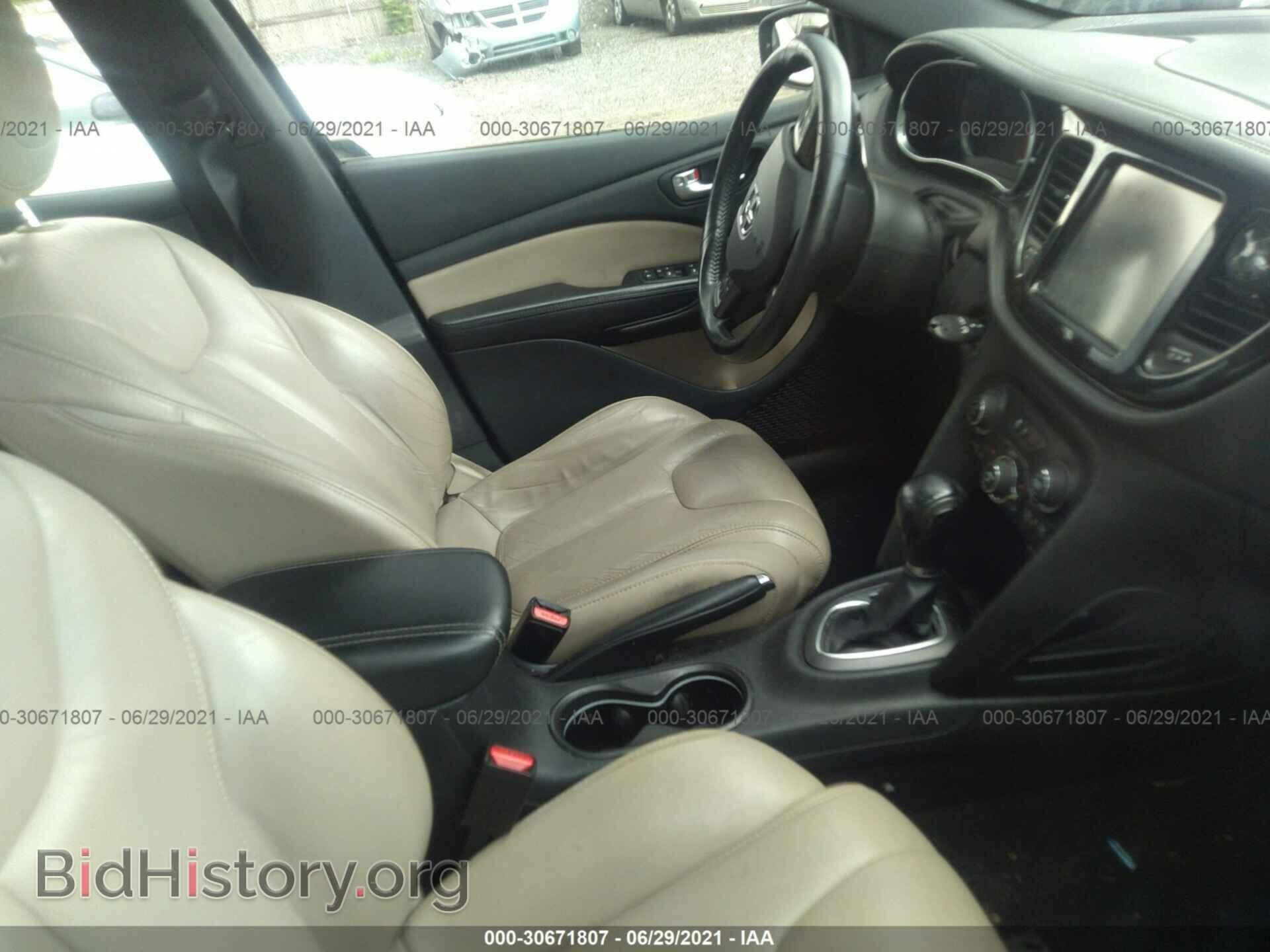 2013 DODGE DART - VIN: 1C3CDFCH8DD176254 - Photo 5