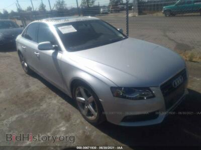 2011 Audi A4 2.0T Prestige, серебристый — VIN WAUKFBFL4BN048883, IAAI
