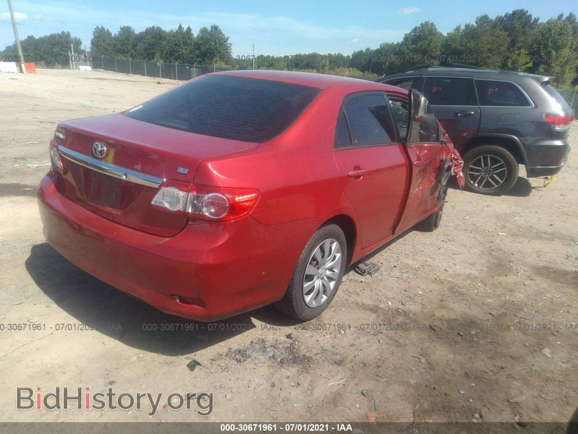 2012 TOYOTA COROLLA - VIN: 2T1BU4EEXCC757216 - Фото 4