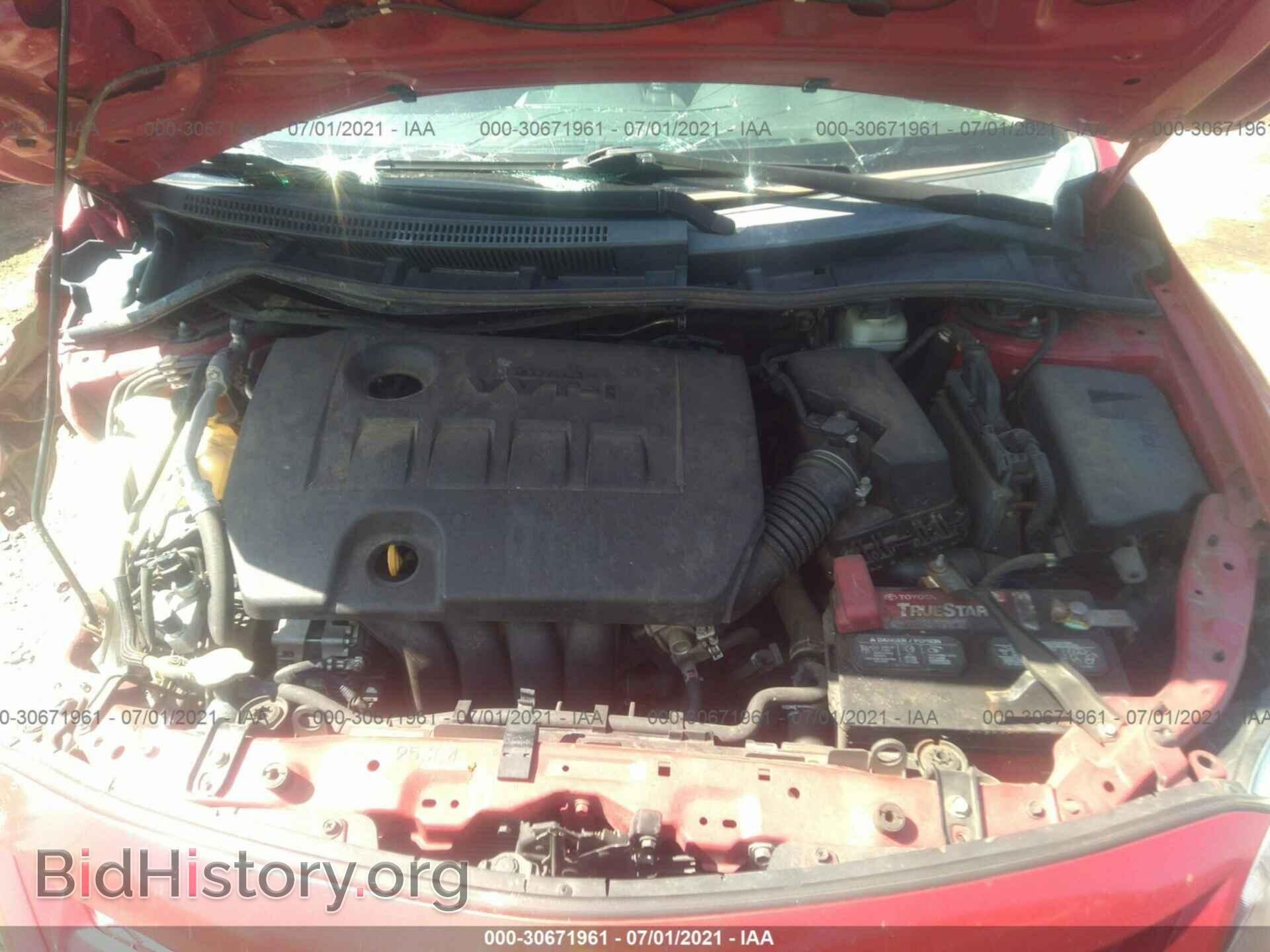 2012 TOYOTA COROLLA - VIN: 2T1BU4EEXCC757216 - Фото 10