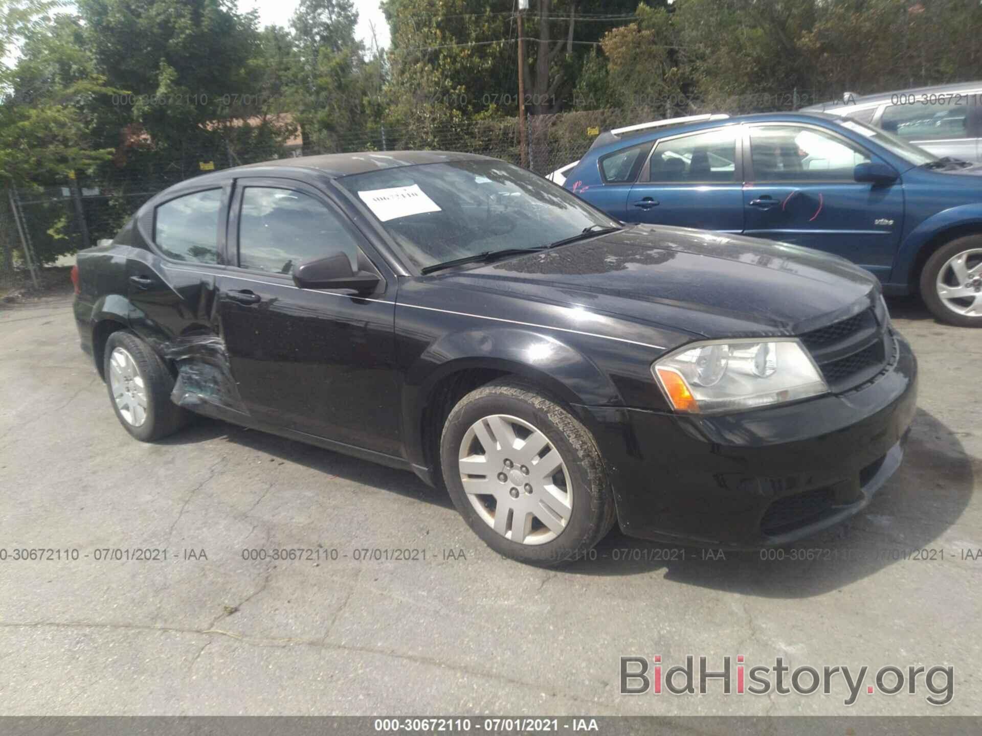 Photo 1C3CDZAB5EN129081 - DODGE AVENGER 2014