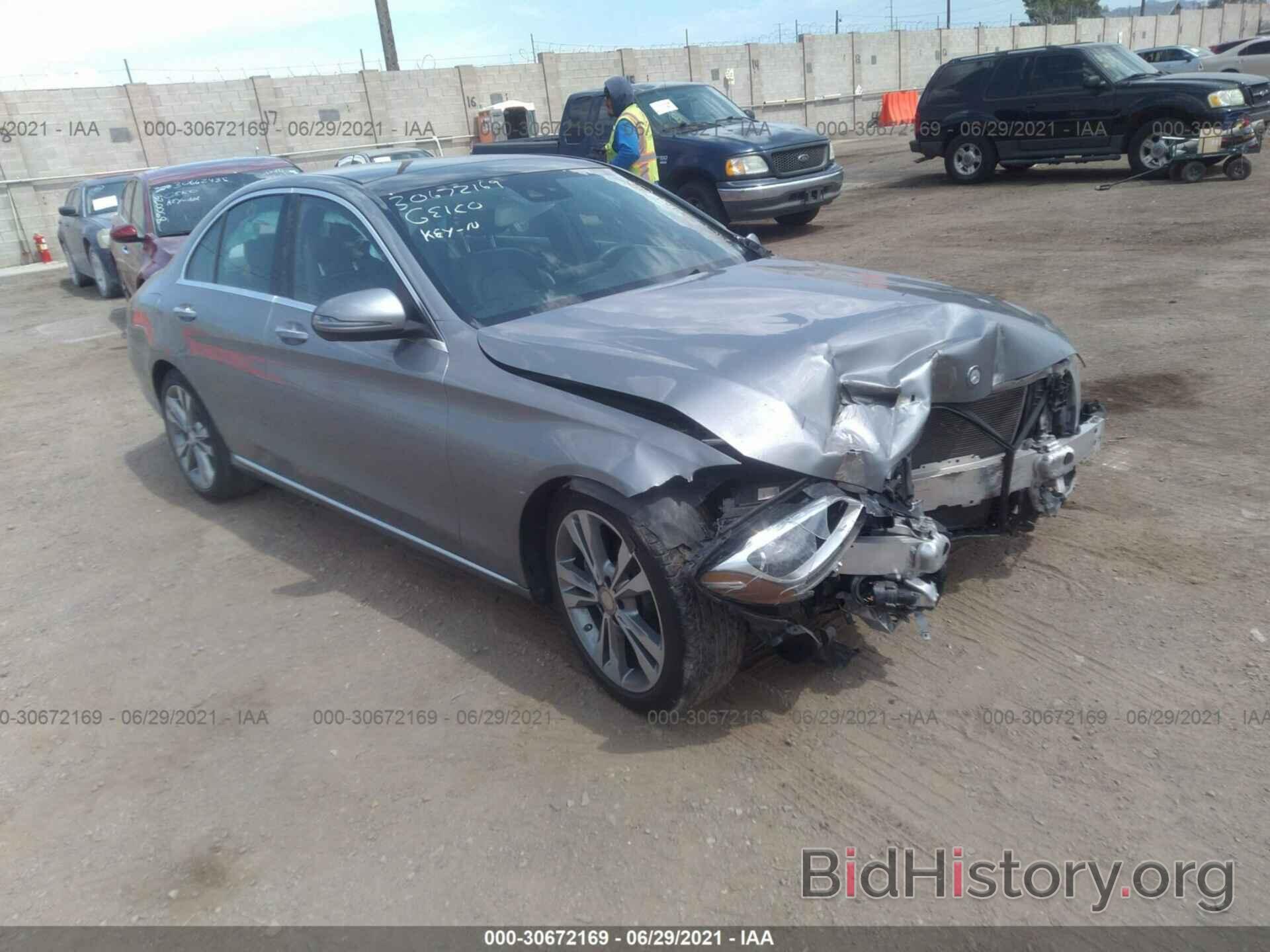 Photo 55SWF4JB8GU125788 - MERCEDES-BENZ C-CLASS 2016