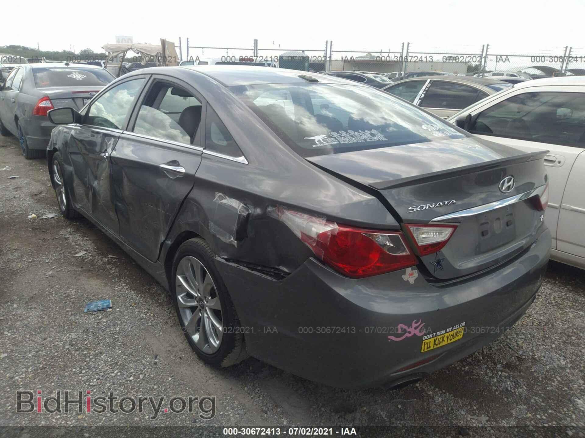 2013 HYUNDAI SONATA - VIN: 5NPEC4ACXDH586101 - Фото 3