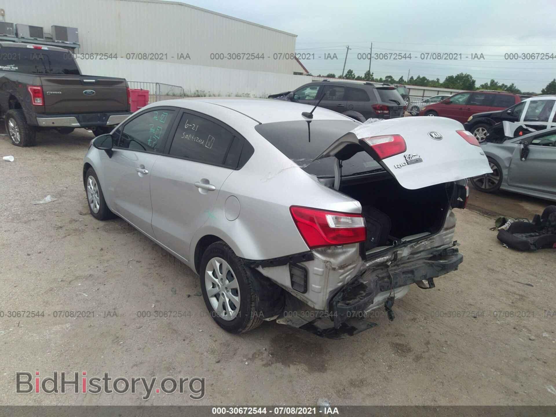 2017 KIA RIO - VIN: KNADM4A37H6050096 - Фото 3