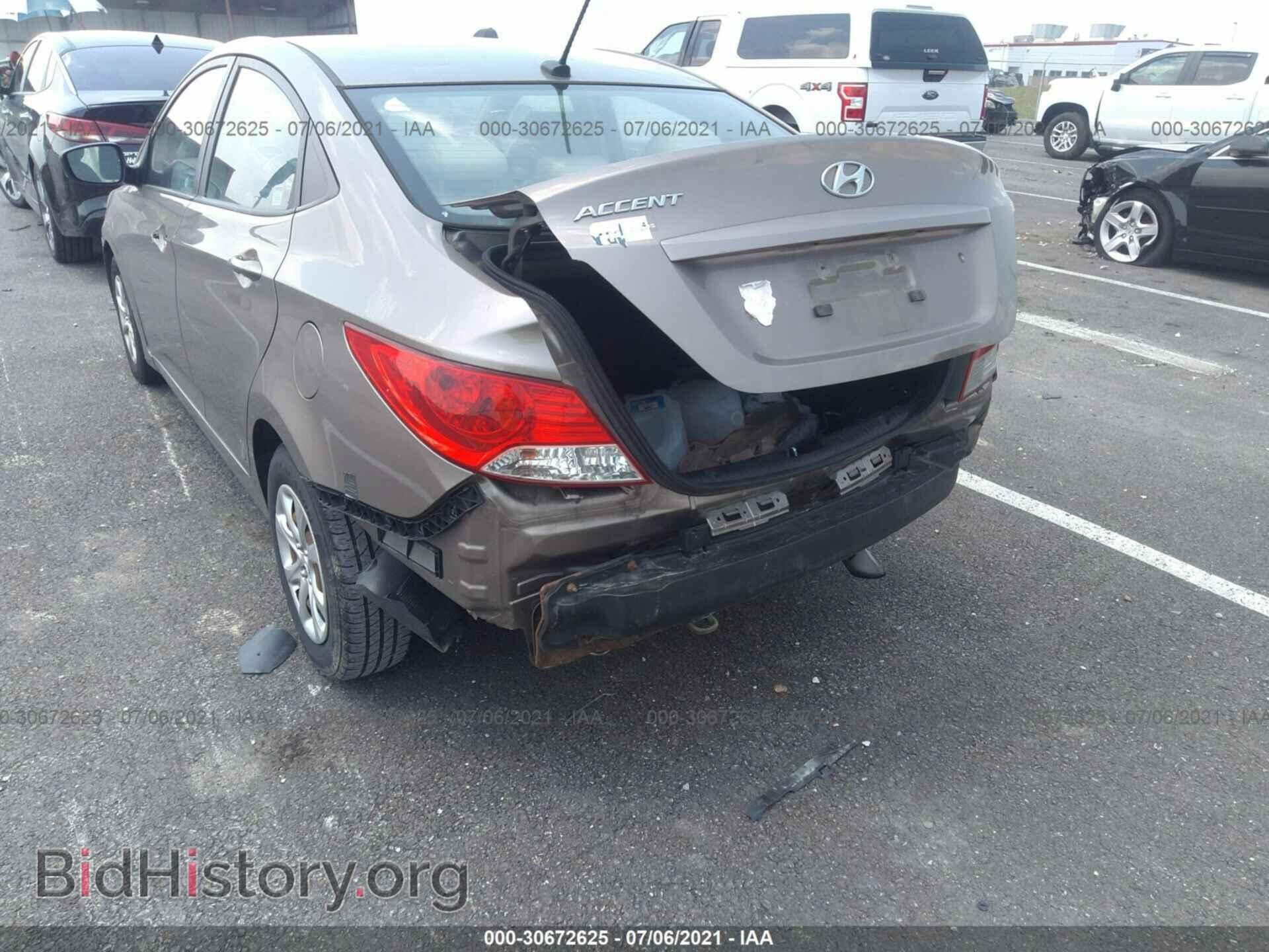 2013 HYUNDAI ACCENT - VIN: KMHCT4AE0DU365746 - Фото 6