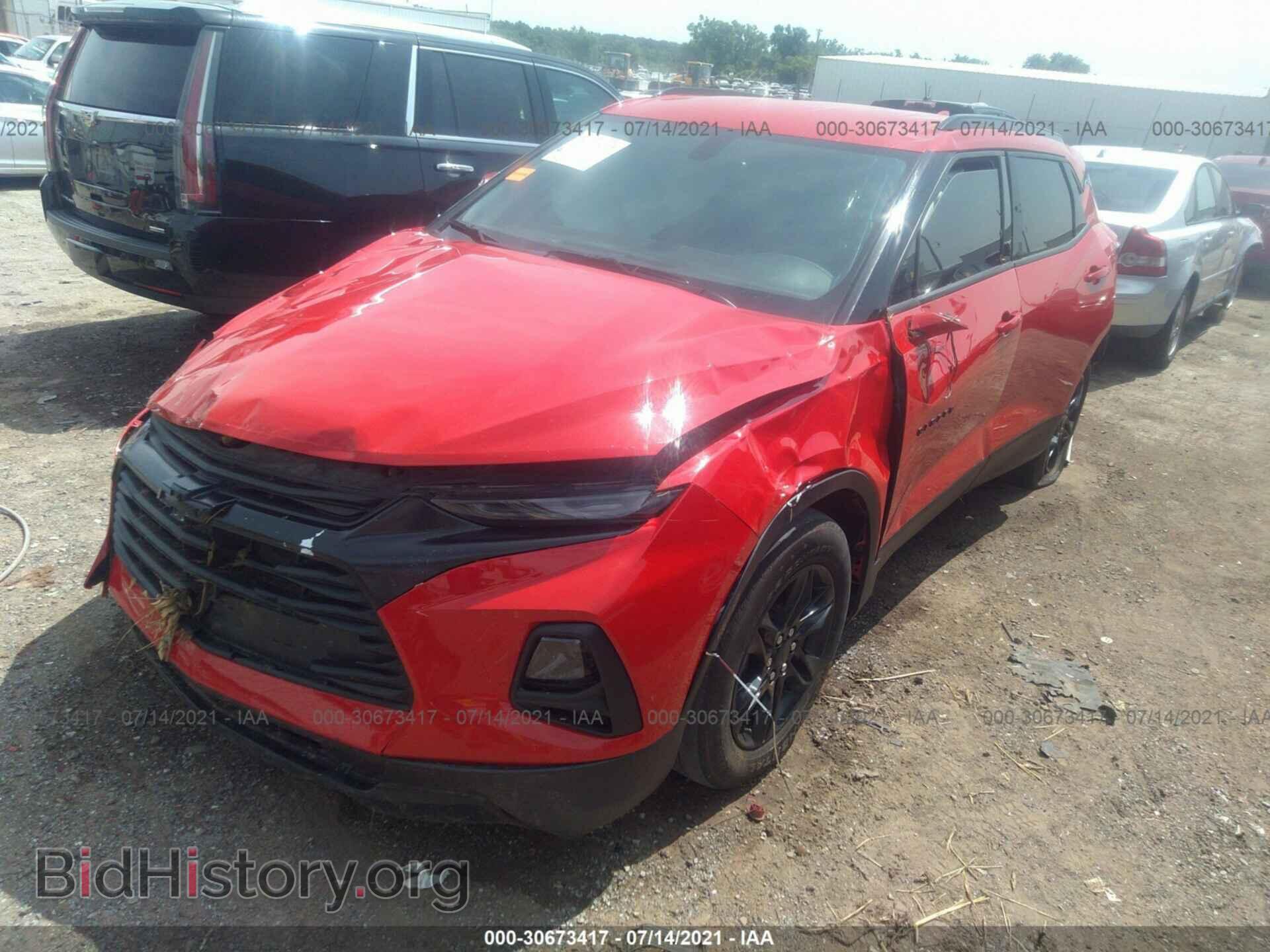 2019 CHEVROLET BLAZER - VIN: 3GNKBCRS6KS683642 - Фото 2
