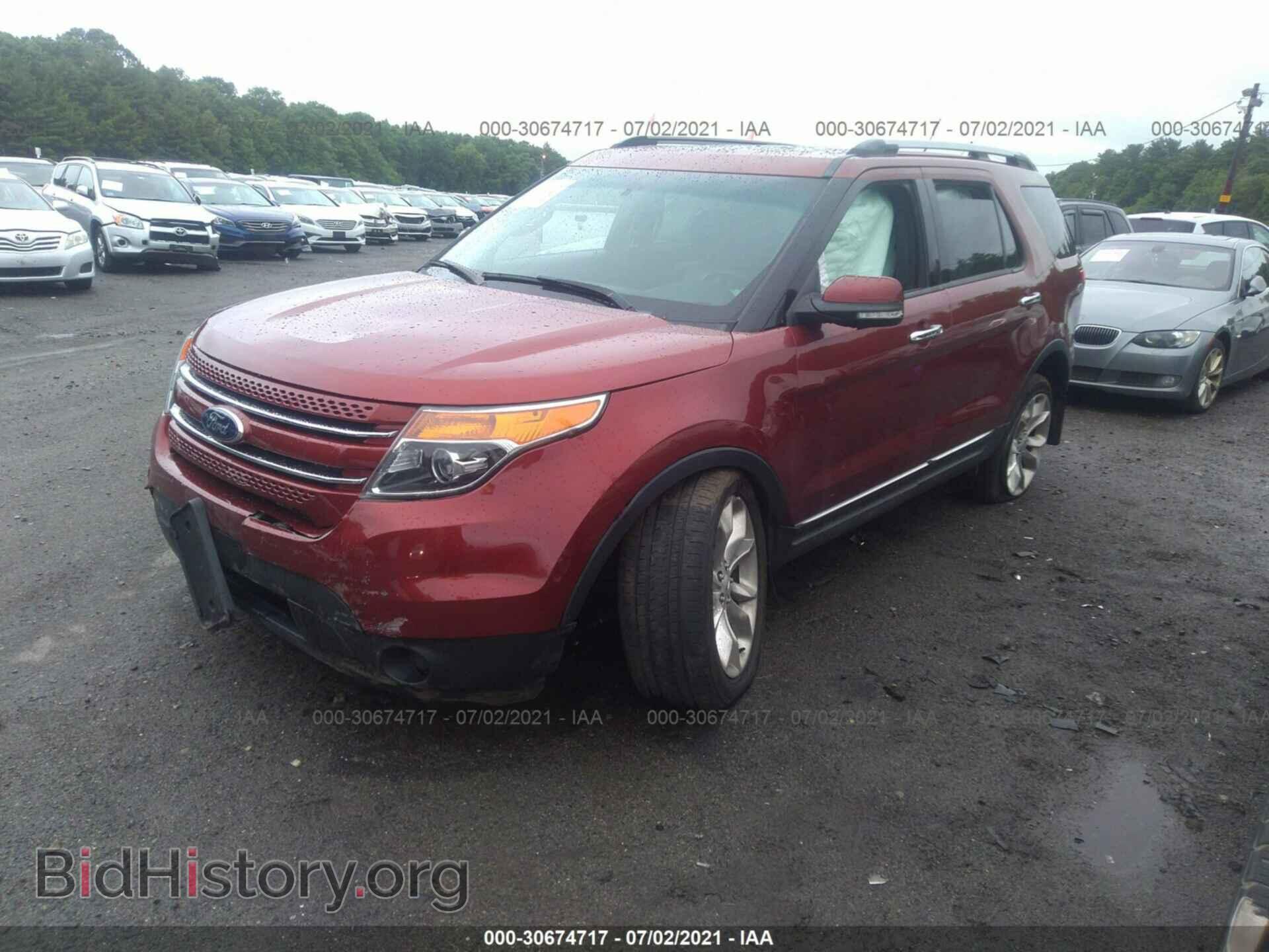 2014 FORD EXPLORER - VIN: 1FM5K8F85EGA61897 - Фото 2