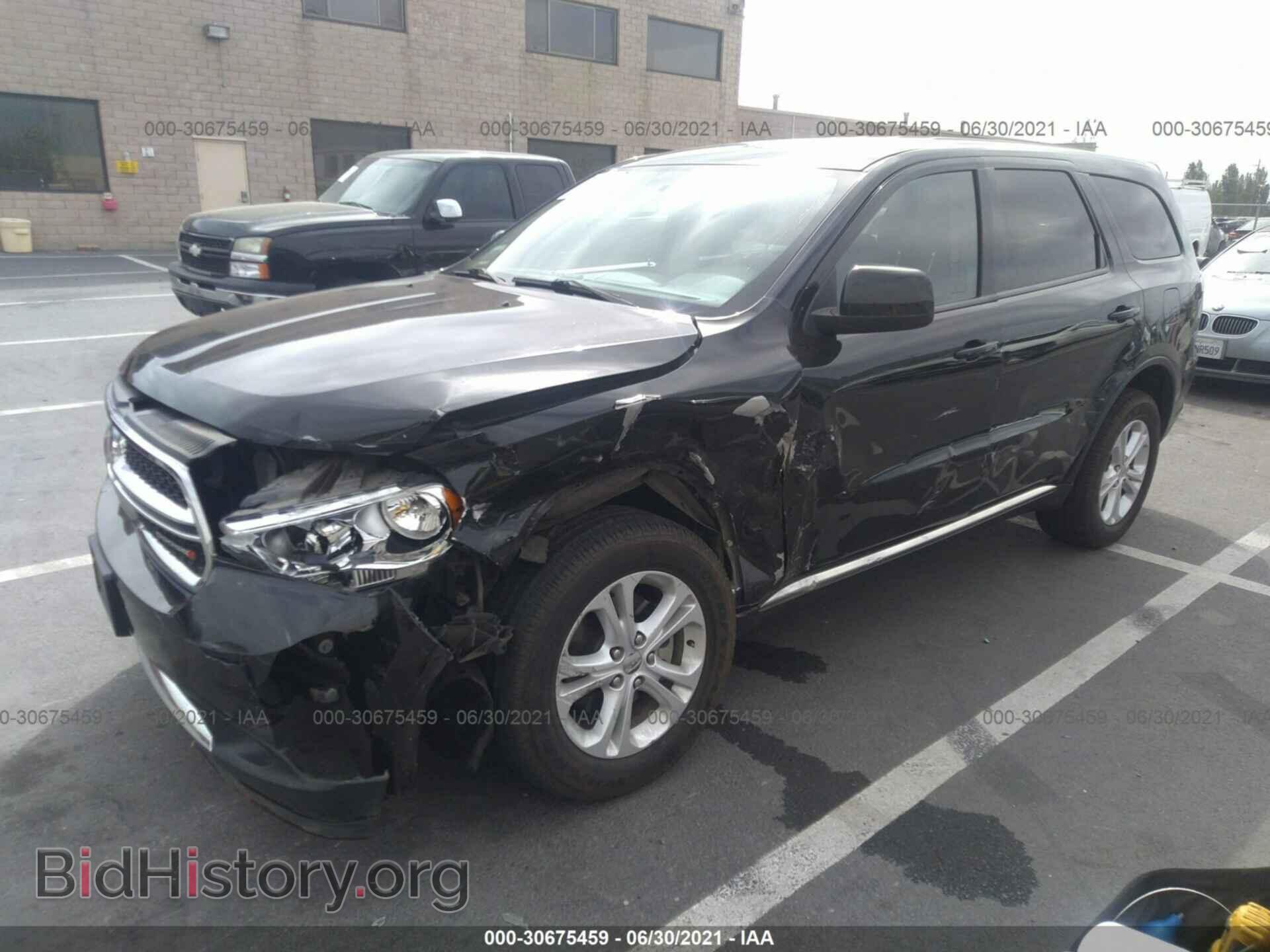 2013 DODGE DURANGO - VIN: 1C4RDJAGXDC677834 - Фото 2