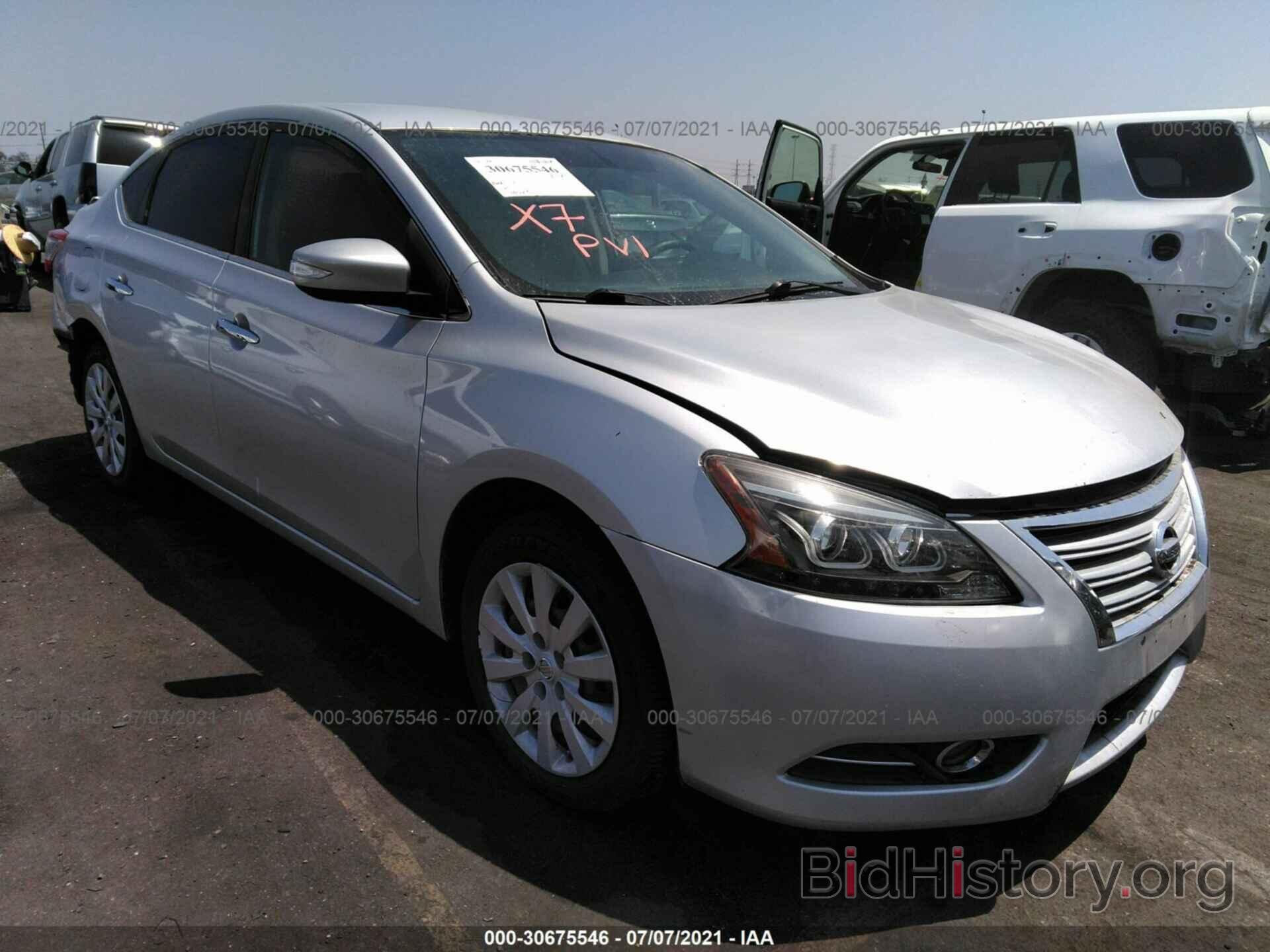 Photo 3N1AB7AP5EL661068 - NISSAN SENTRA 2014