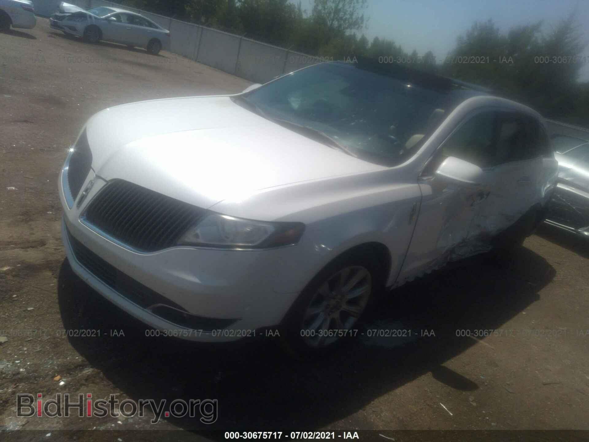 2013 LINCOLN MKT - VIN: 2LMHJ5AT5DBL54686 - Фото 2