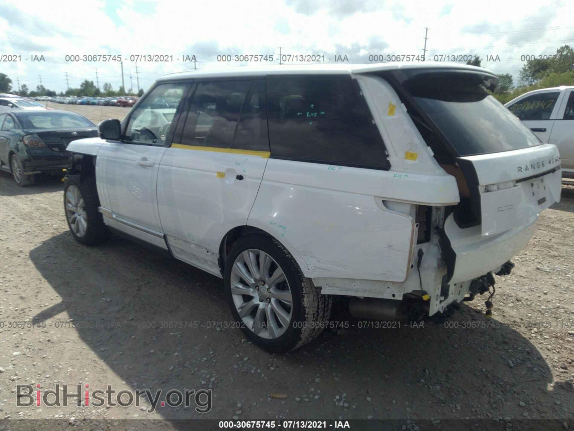 2015 LAND ROVER RANGE ROVER - VIN: SALGS2TF9FA209009 - Фото 3