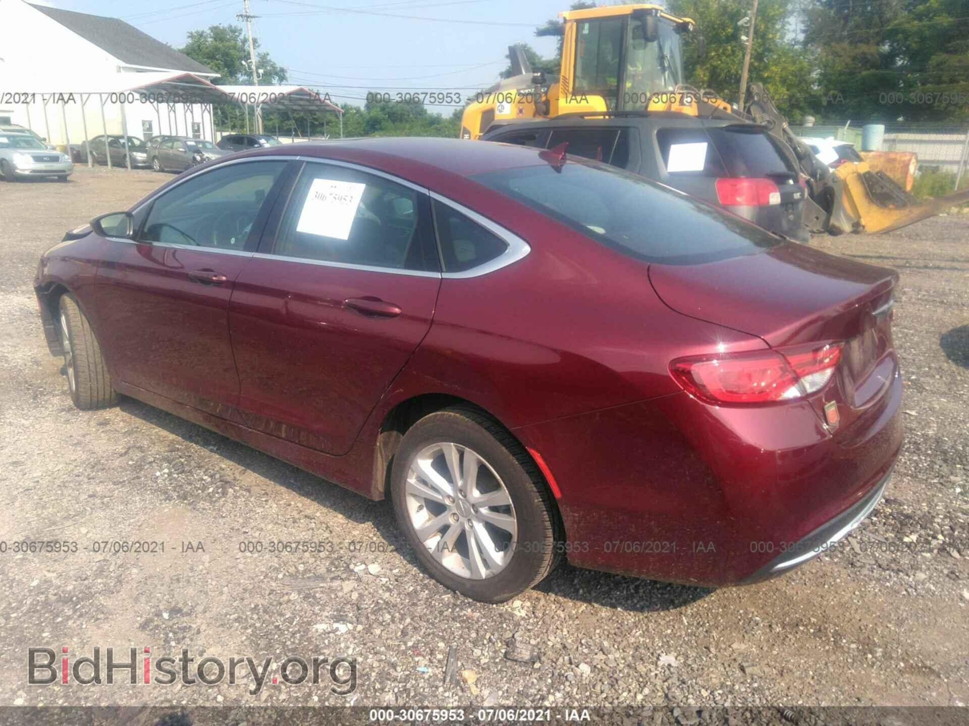 2016 CHRYSLER 200 - VIN: 1C3CCCAB7GN117436 - Фото 3