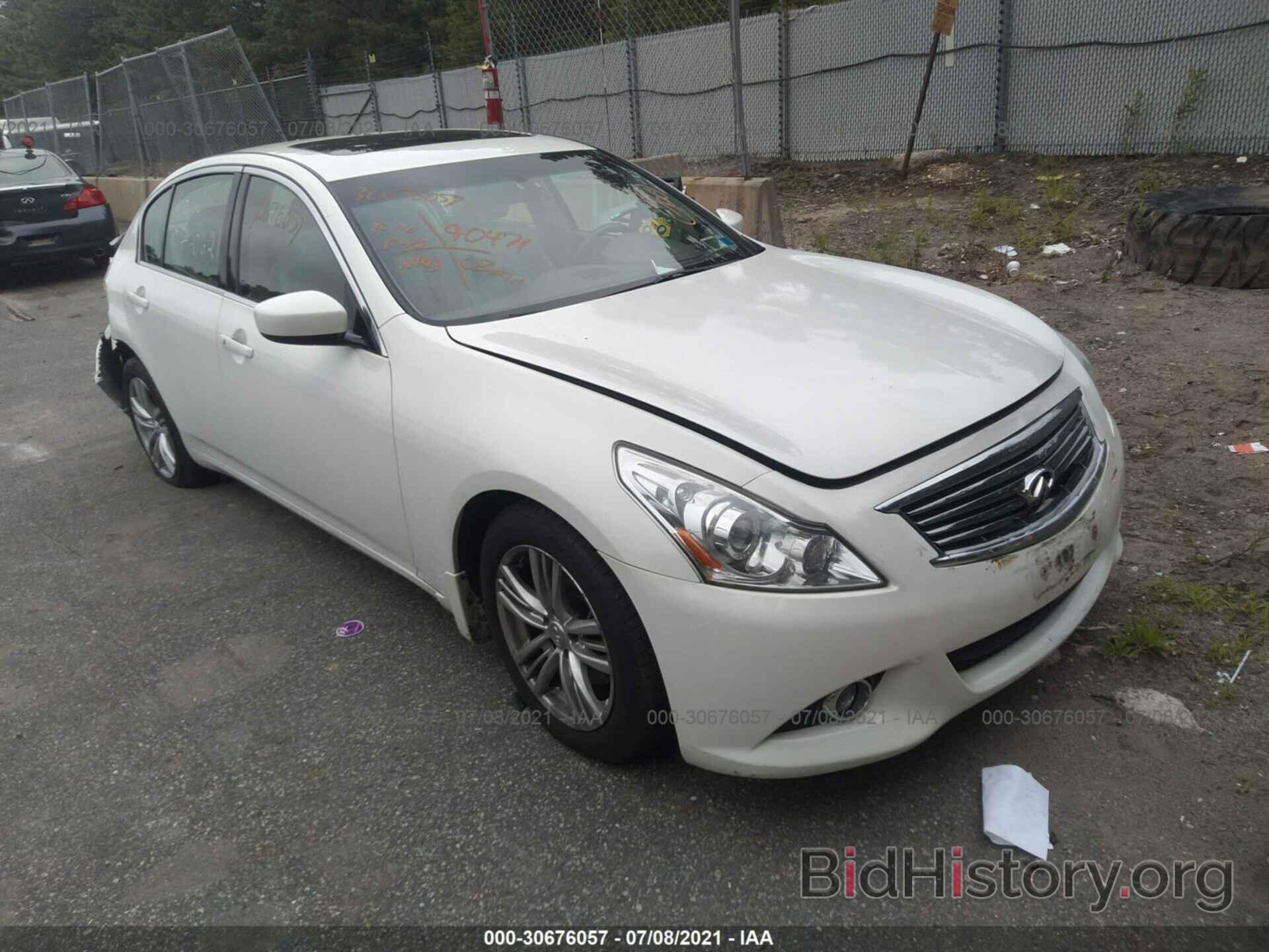 Photo JN1CV6AR7DM768848 - INFINITI G37 SEDAN 2013