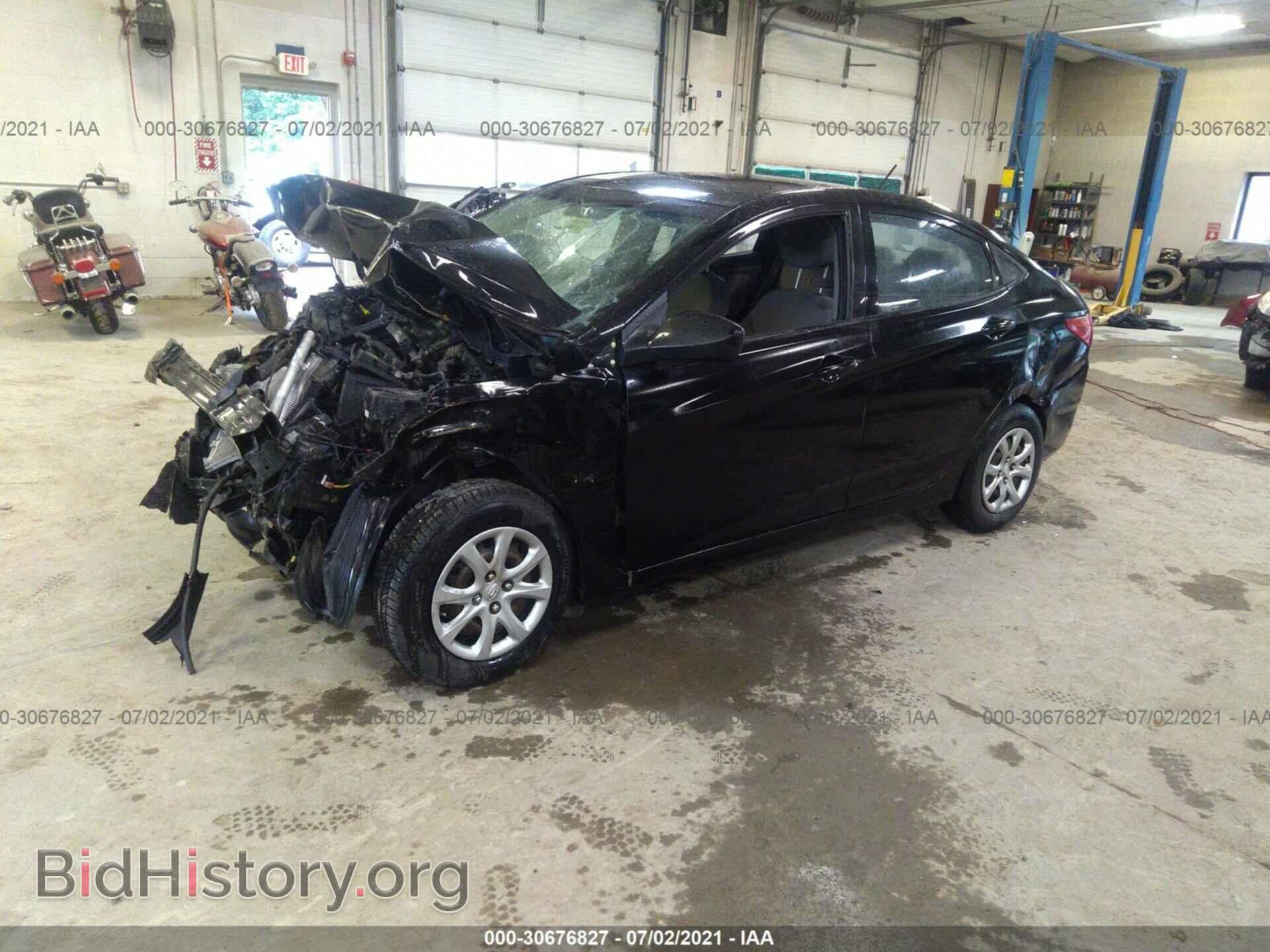 2014 HYUNDAI ACCENT - VIN: KMHCT4AE5EU758420 - Фото 2