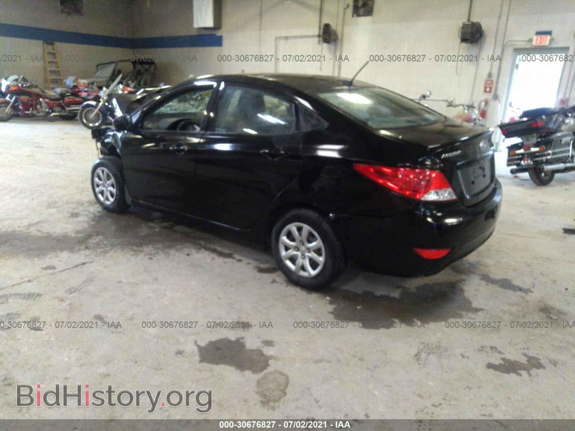 2014 HYUNDAI ACCENT - VIN: KMHCT4AE5EU758420 - Фото 3
