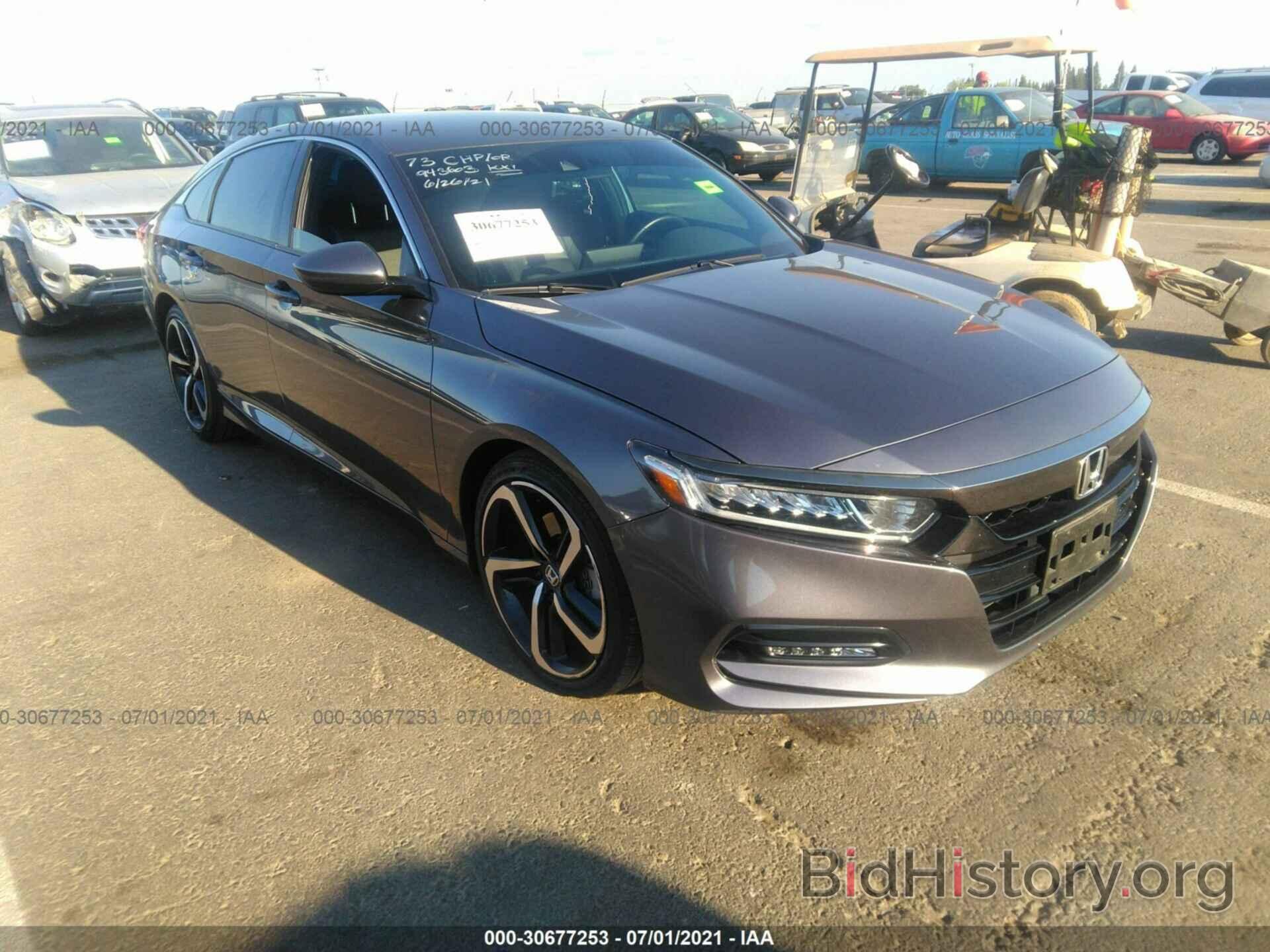 Photo 1HGCV1F39LA121678 - HONDA ACCORD SEDAN 2020