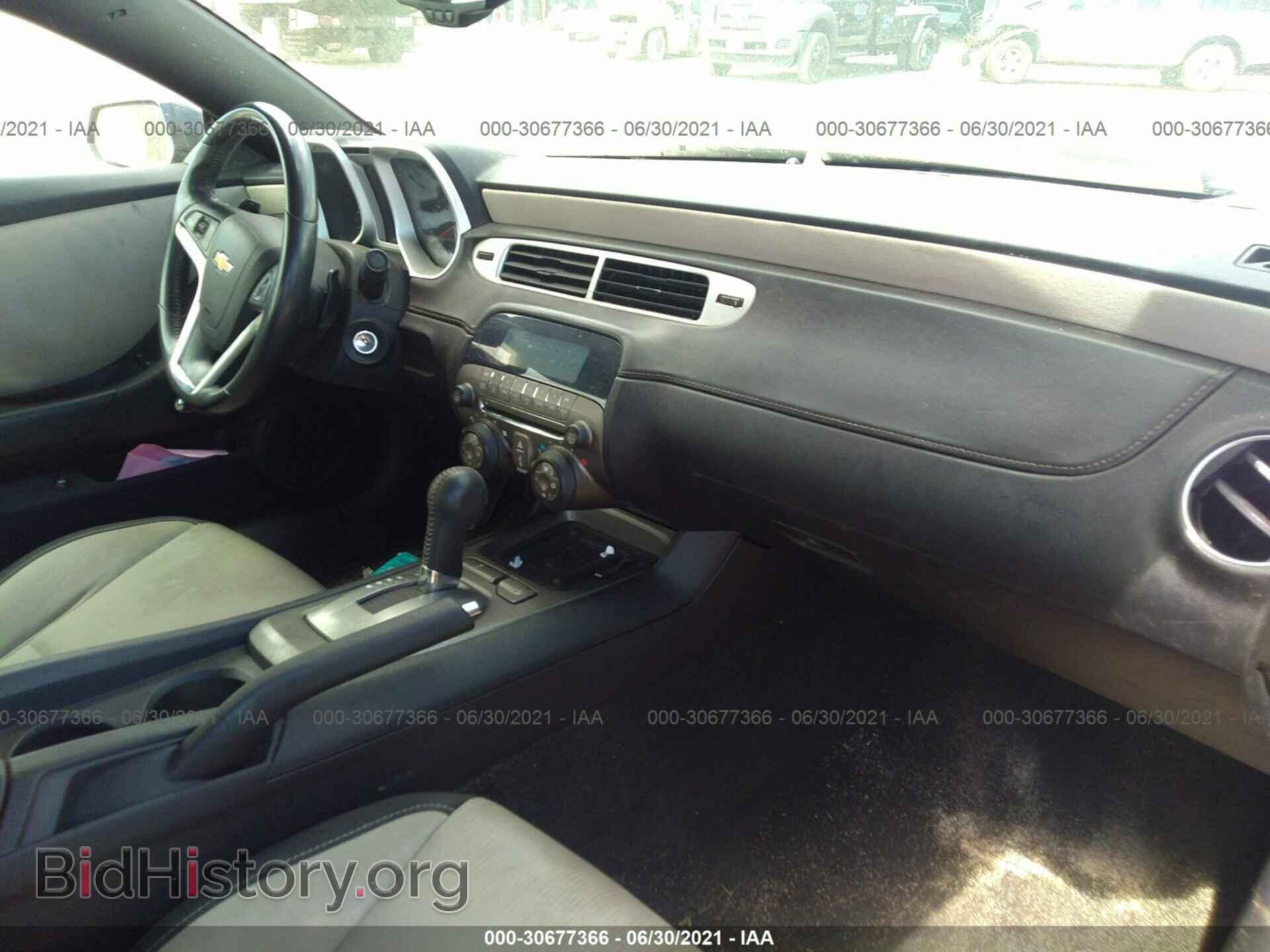 2012 CHEVROLET CAMARO - VIN: 2G1FB3D30C9110687 - Фото 5