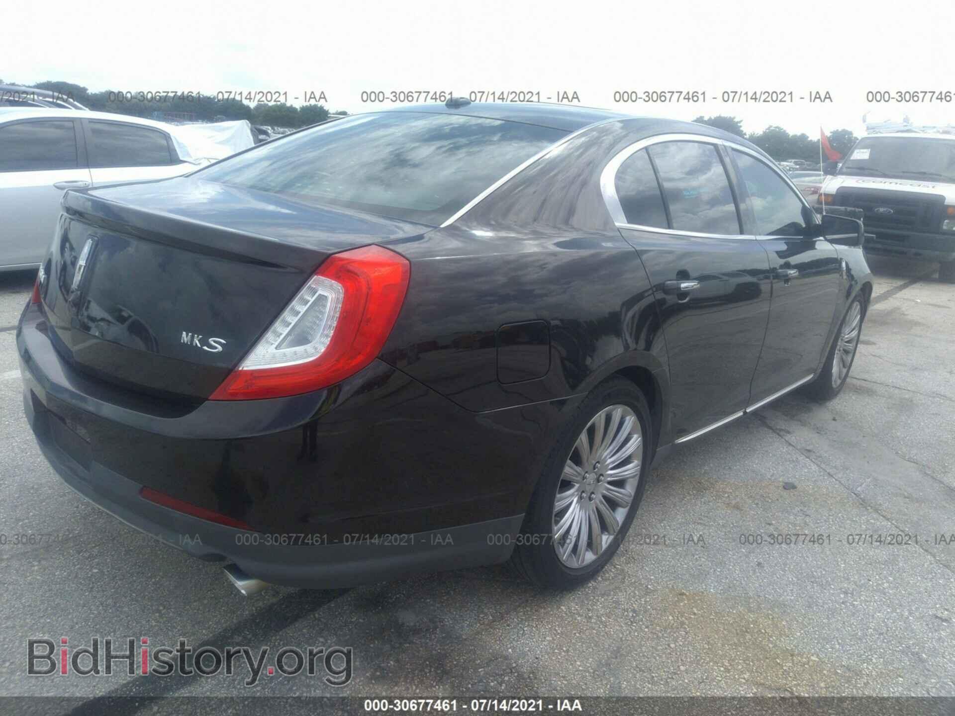 2013 LINCOLN MKS - VIN: 1LNHL9DK9DG607307 - Фото 4