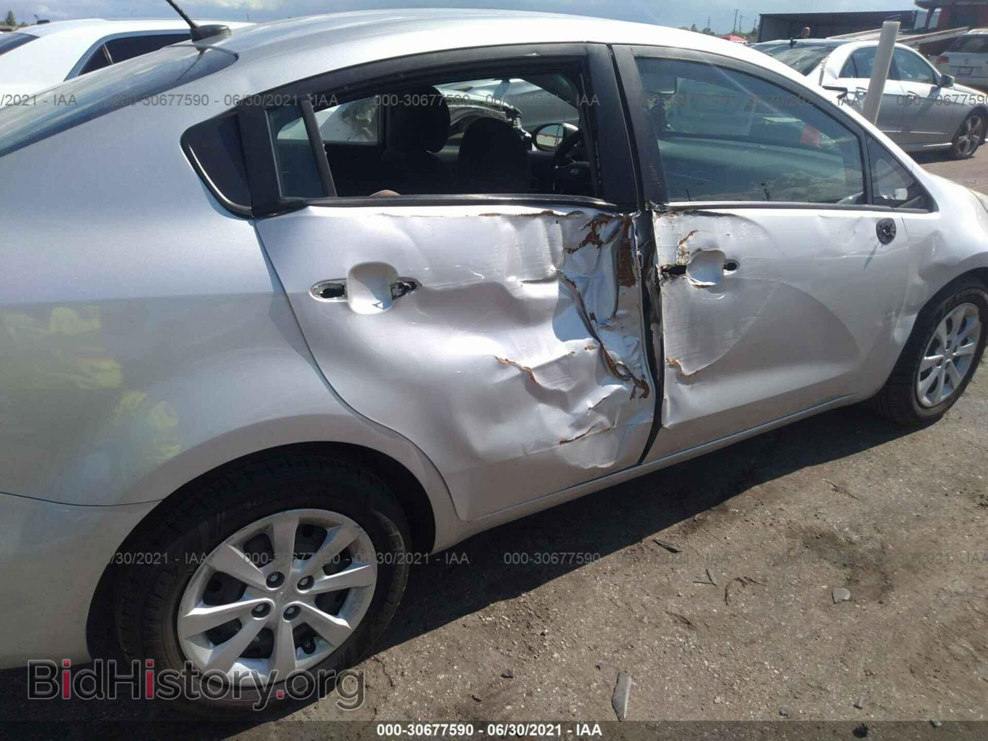 2013 KIA RIO - VIN: KNADM4A34D6281841 - Фото 6