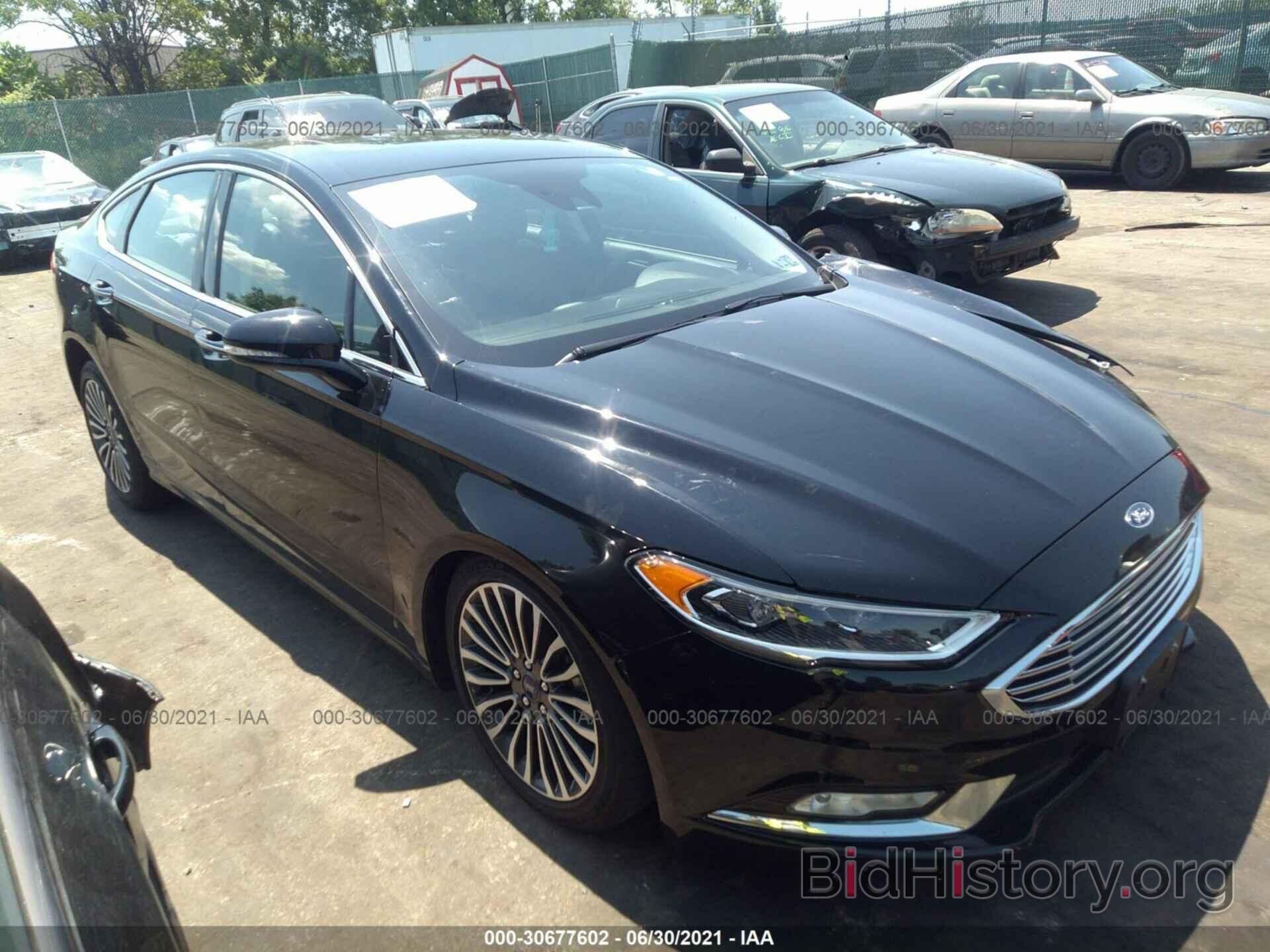 Photo 3FA6P0K96JR157282 - FORD FUSION 2018