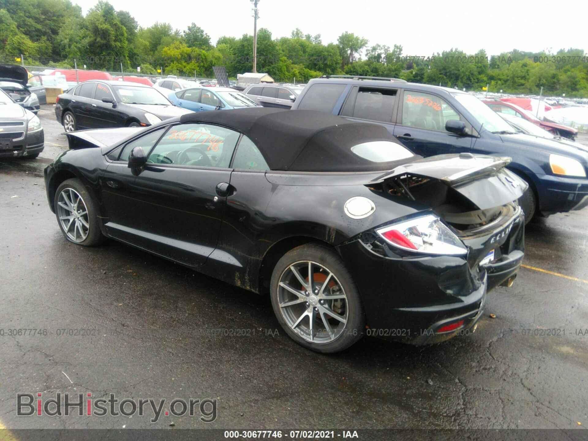 2009 MITSUBISHI ECLIPSE - VIN: 4A3AL35T89E013768 - Фото 3